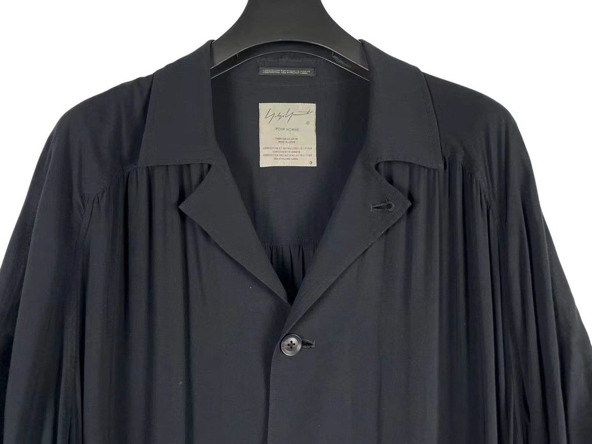 Yohji Yamamoto Yohji Yamamoto Pour Homme Batwing Short Sleeves Shirt Size US L / EU 52-54 / 3 - 3 Thumbnail