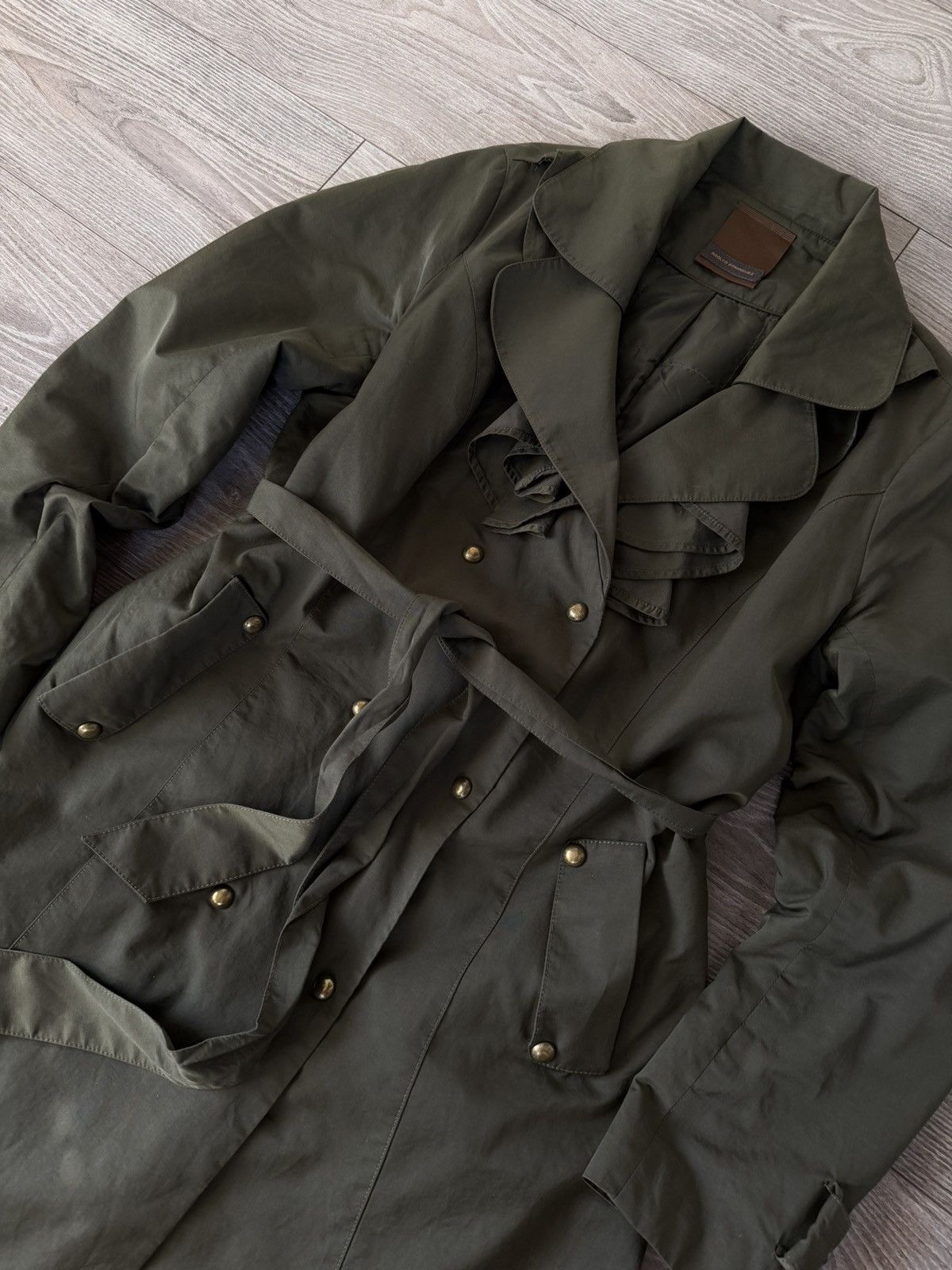 Adolfo Dominguez Adolfo Dominguez Reg Luxury Trench Coat Size XL / US 12-14 / IT 48-50 - 5 Thumbnail