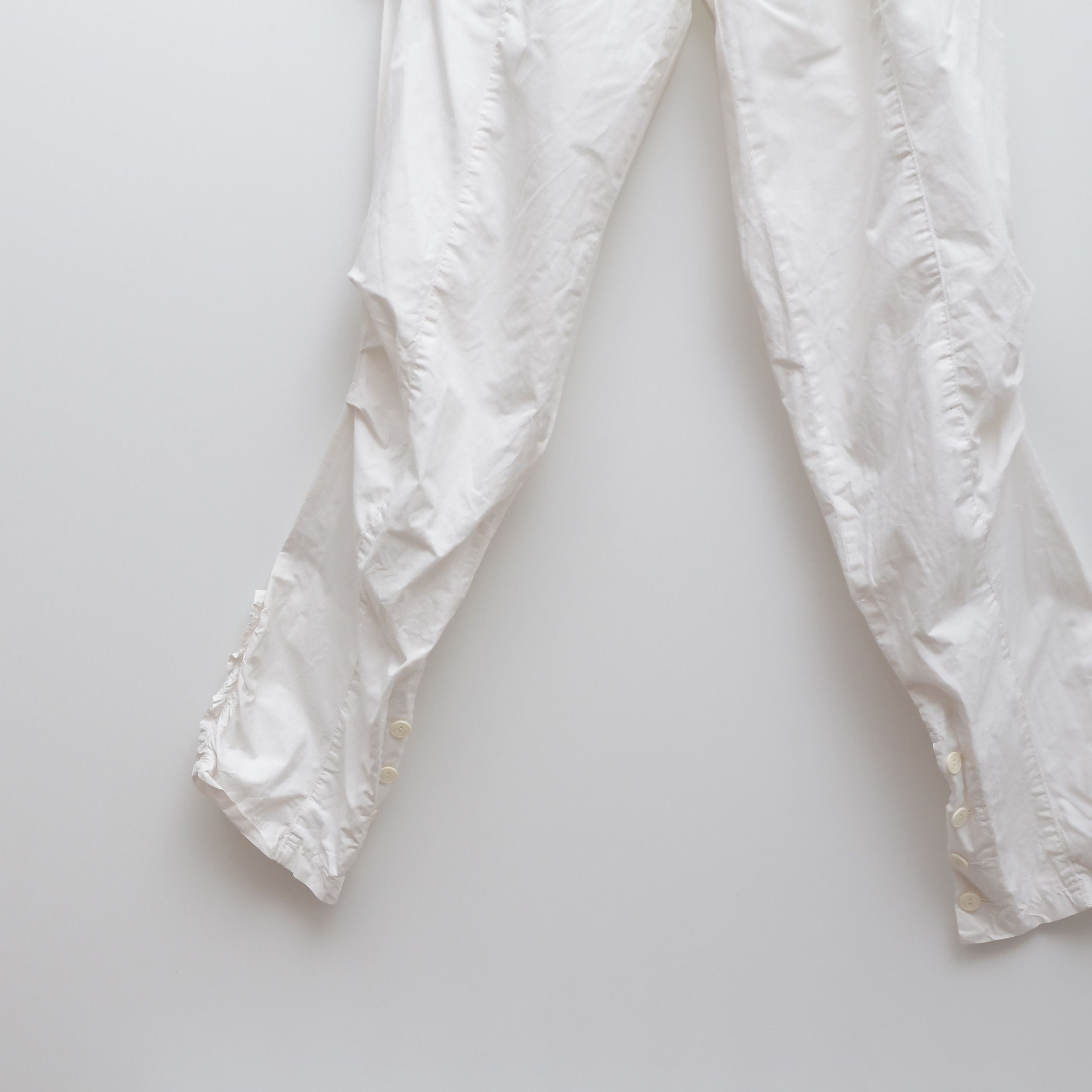 Marithe + Francois Girbaud Vintage 2000s Marithé François Girbaud Pants White Size 29 Size 29" - 5 Thumbnail