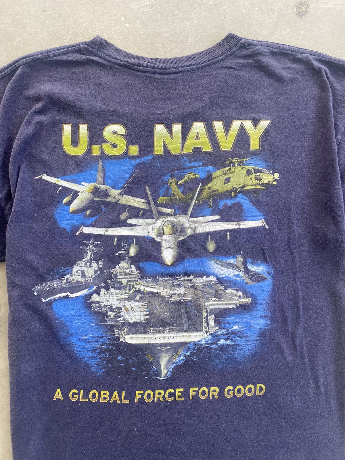 Vintage VINTAGE U.S NAVY TEE Size US L / EU 52-54 / 3 - 5 Thumbnail
