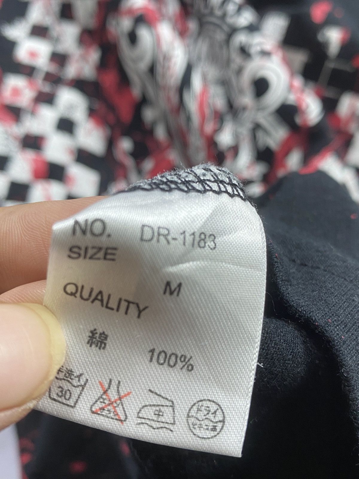 If Six Was Nine Gothic punk grunge Dcorat Sediotonaries Long slvee Size US M / EU 48-50 / 2 - 6 Thumbnail