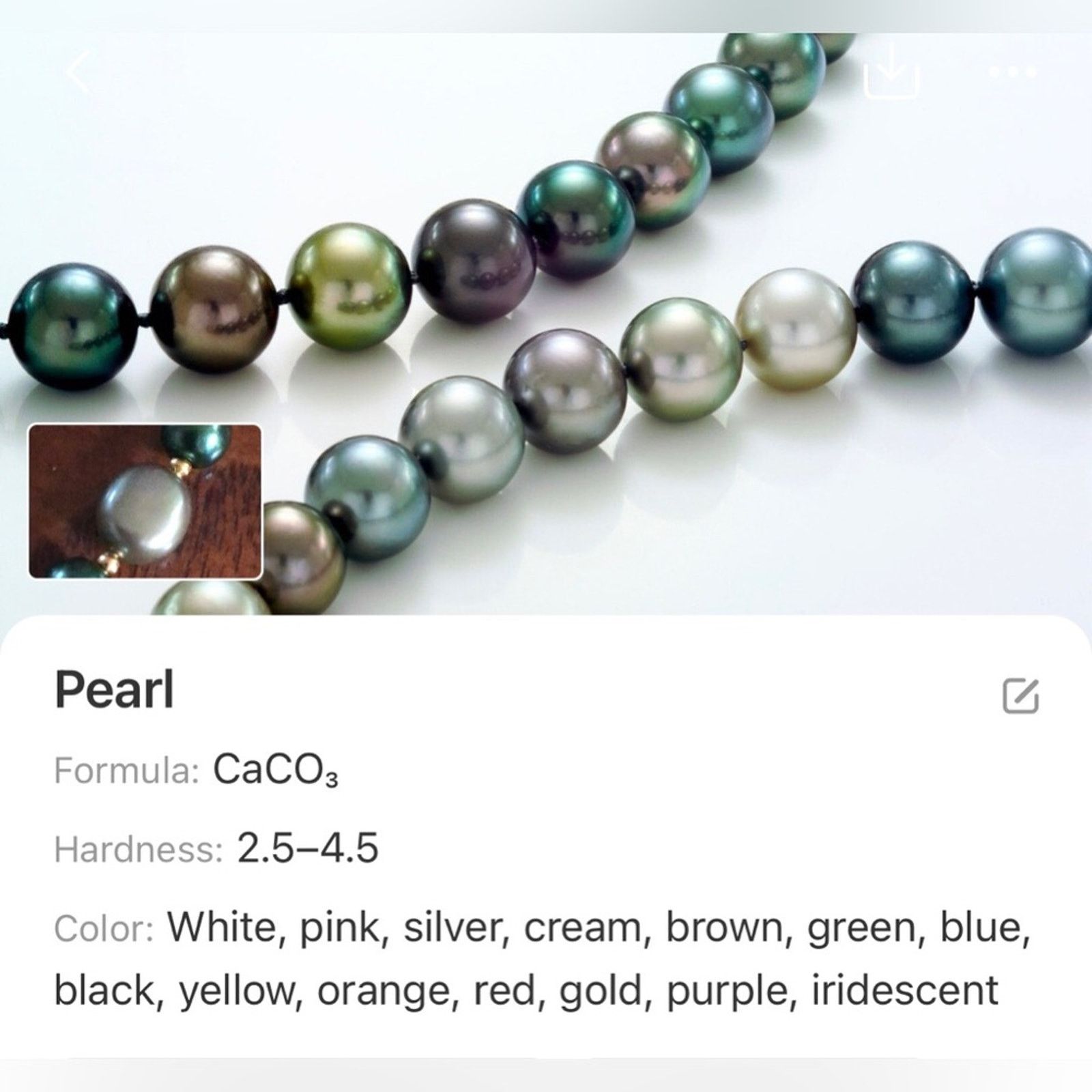 Handmade Handcrafted repurpose sage freshwater Pearl necklace Size ONE SIZE - 12 Thumbnail