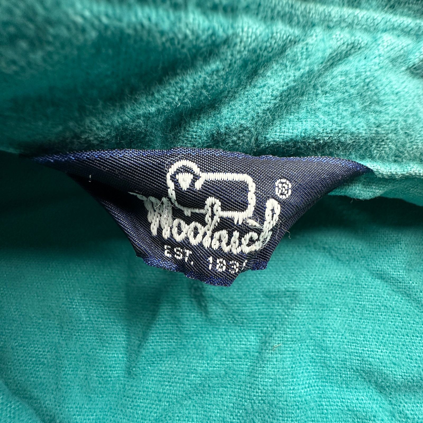 Woolrich Woolen Mills Vintage Woolrich Chamois Flannel Shirt Mens XL Long Teal Size US XL / EU 56 / 4 - 8 Thumbnail