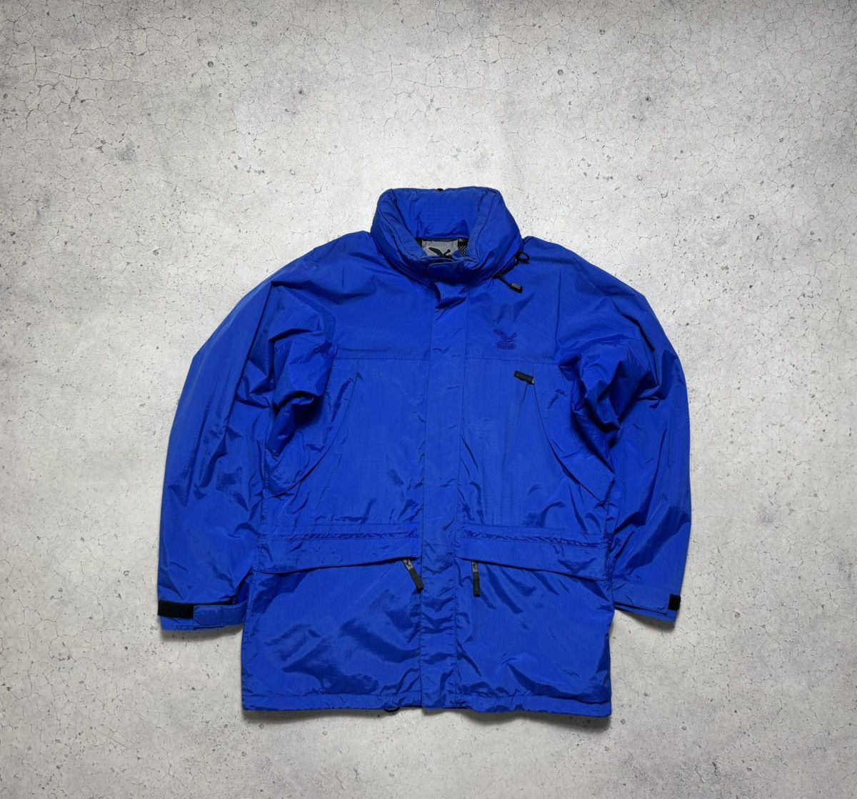 SALEWA Salewa Power Tex Nylon Outdoor Vintage Jacket Size US XL / EU 56 / 4 - 1 Thumbnail