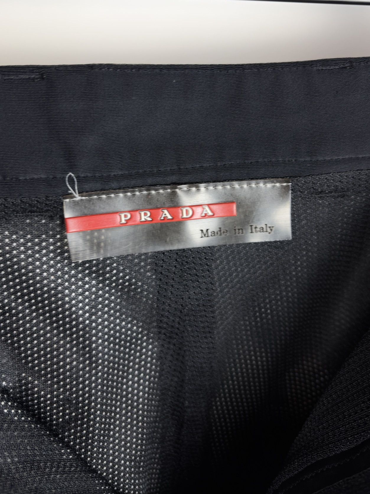 Prada Prada Sport Red Tab Mesh Lined Nylon Stretch Trousers Pants Size US 34 / EU 50 - 7 Thumbnail