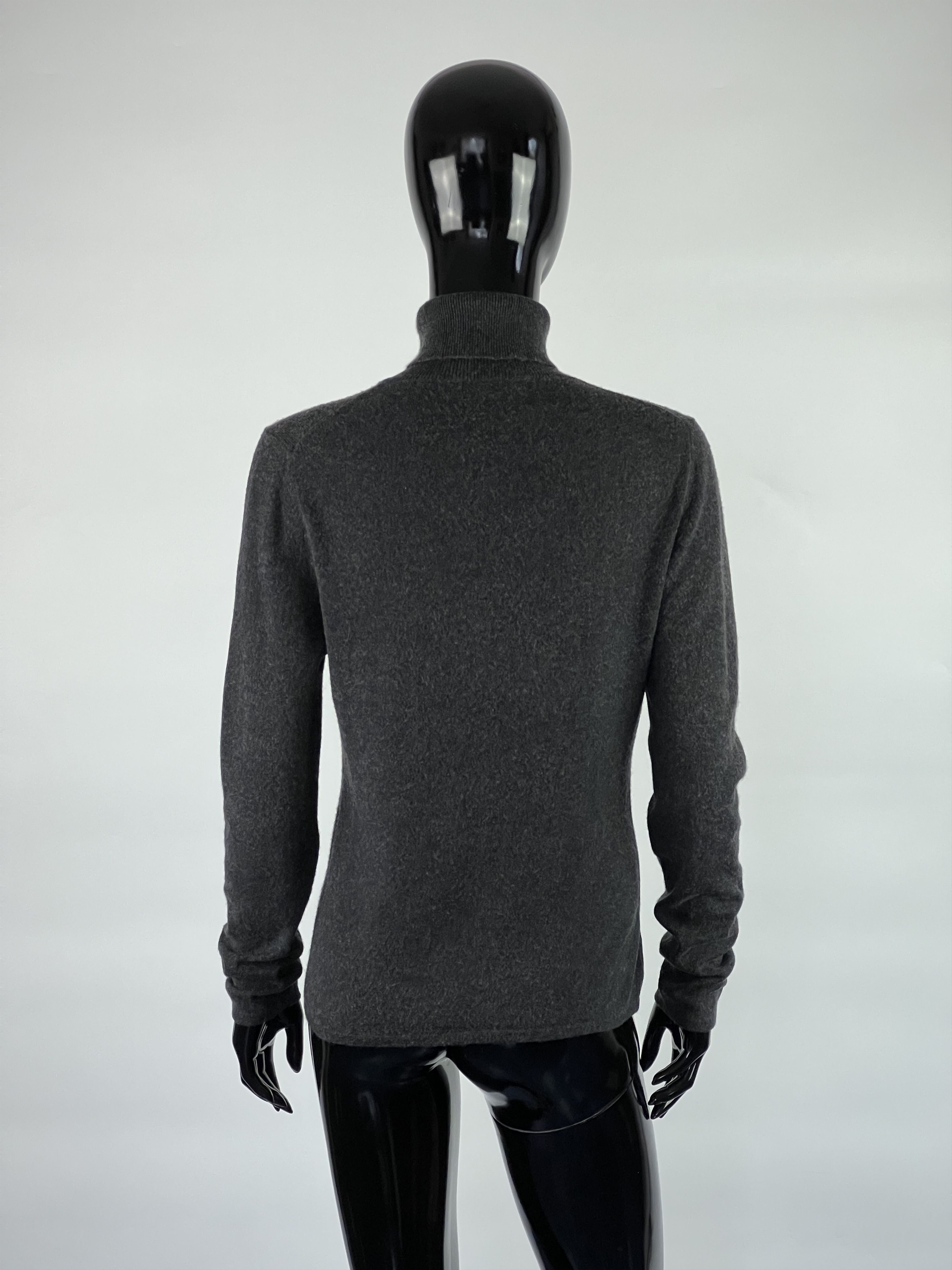 Allude Allude Wool/Cashmere Turtleneck Sweater Size L / US 10 / IT 46 - 2 Thumbnail