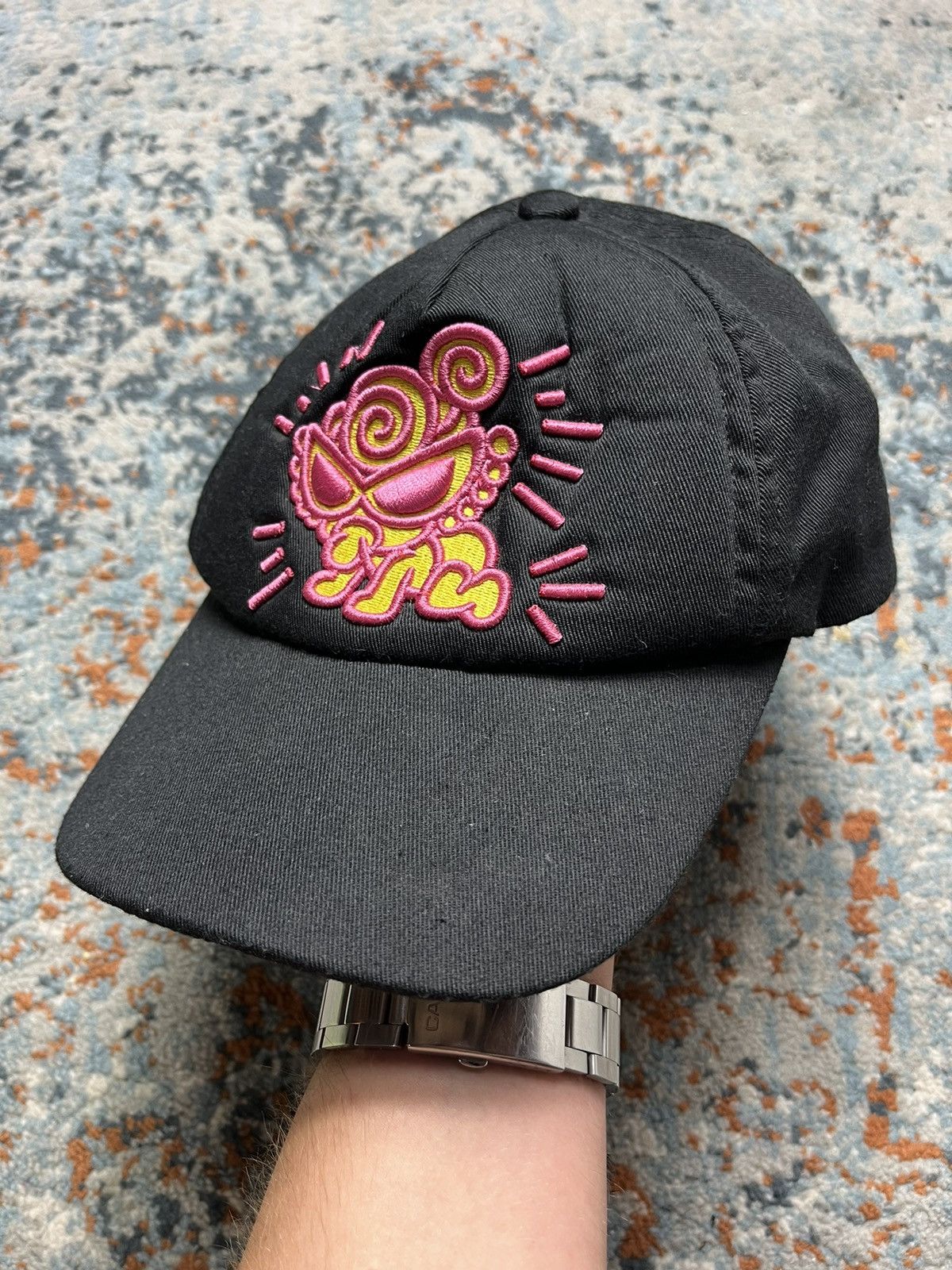 Hysteric Glamour × Japanese Brand Vintage 00s Hysteric Glamour embroidered hat Size ONE SIZE - 1 Thumbnail