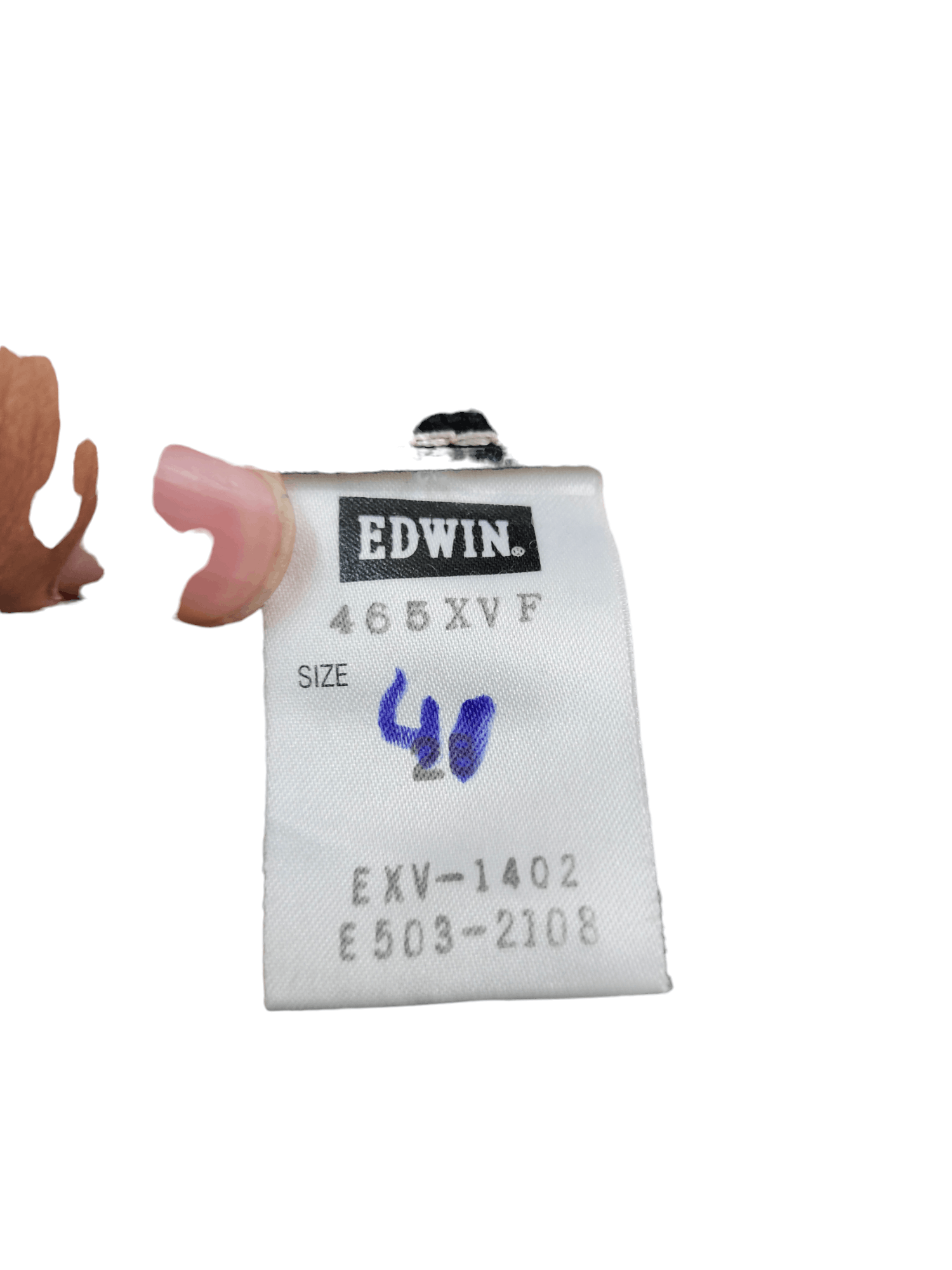 Comme des Garcons × Undercover Edwin XV-Function Curve Leg Denim Jeans Clawmark Size US 30 / EU 46 - 10 Thumbnail