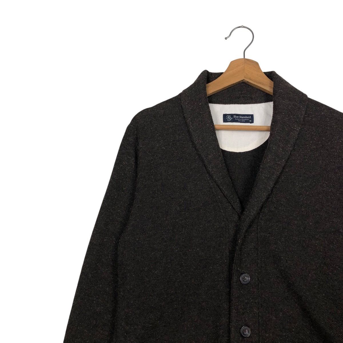 Japanese Brand × Vintage 📌Vintage Wool Chore Jacket Blue Standard Issey Miyake Size US M / EU 48-50 / 2 - 8 Thumbnail
