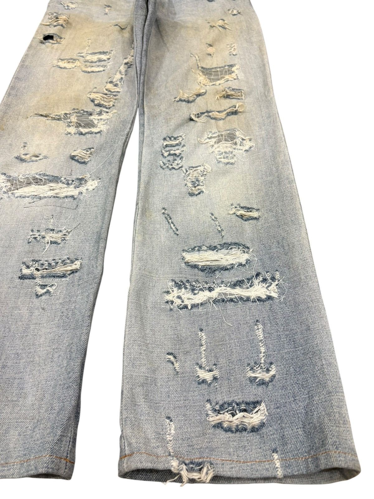 Dolce & Gabbana Vintage Dolce Gabbana DC Distressed Baggy Superman Jeans Size US 30 / EU 46 - 6 Thumbnail