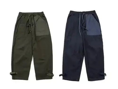 Japanese Brand 20SS Indigo Union Japan Navy Patchwork Pants Size US 32 / EU 48 - 3 Thumbnail