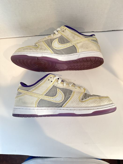 Nike Dunk low X union court purple Grailed