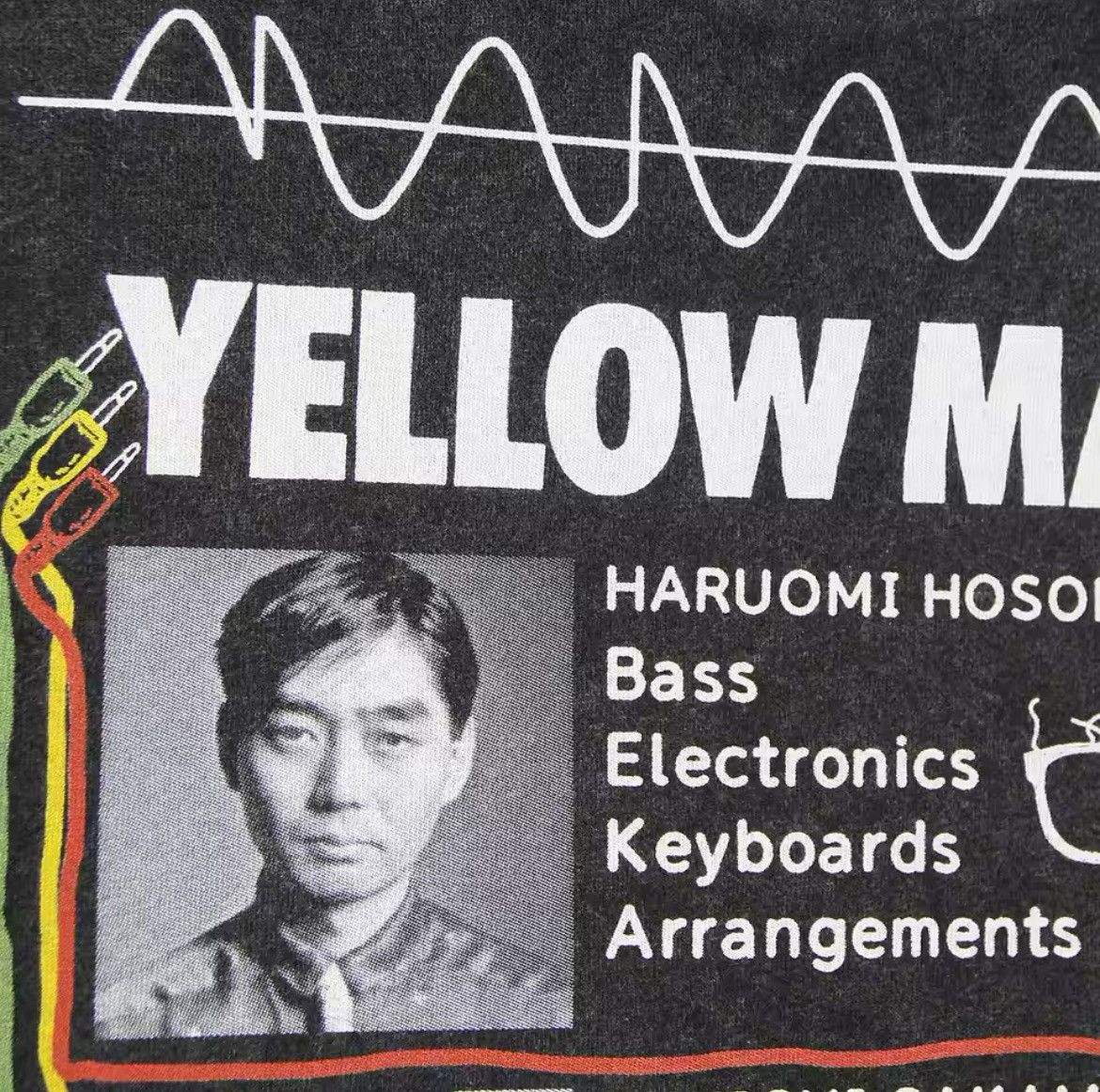 Japanese Brand × Vintage Yellow Magic Orchestra YMO Graphic Printed Cotton Tshirt Size US L / EU 52-54 / 3 - 4 Thumbnail