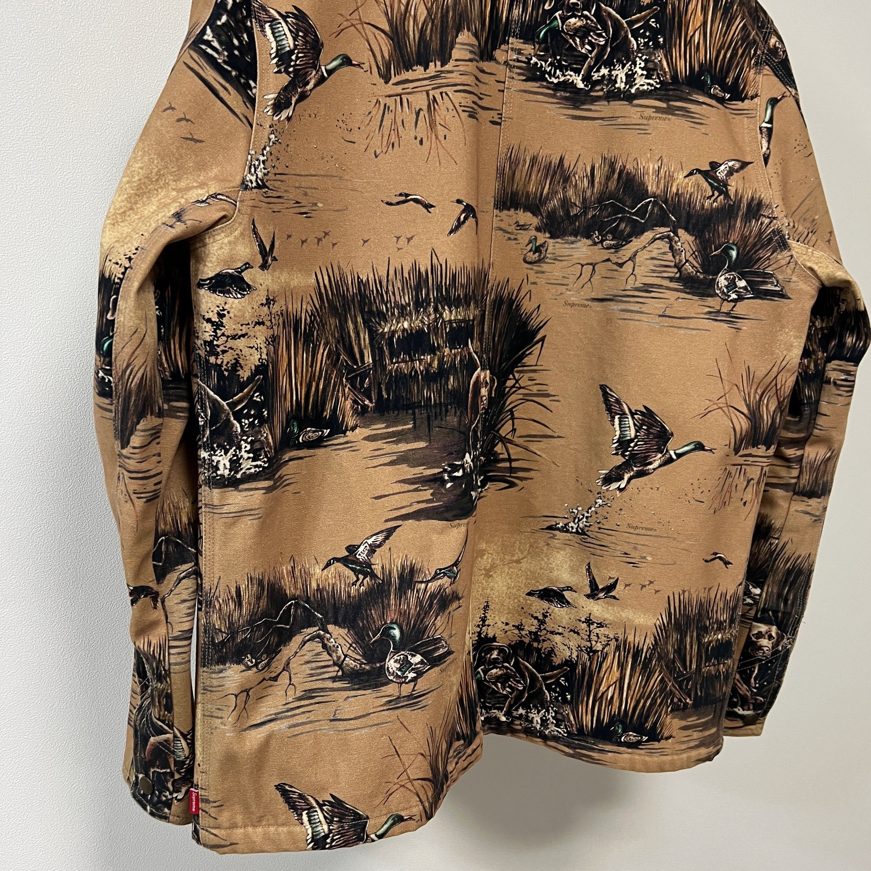 Supreme Supreme FW12 Dogs and Ducks Chore Coat Tan Size US XL / EU 56 / 4 - 6 Thumbnail