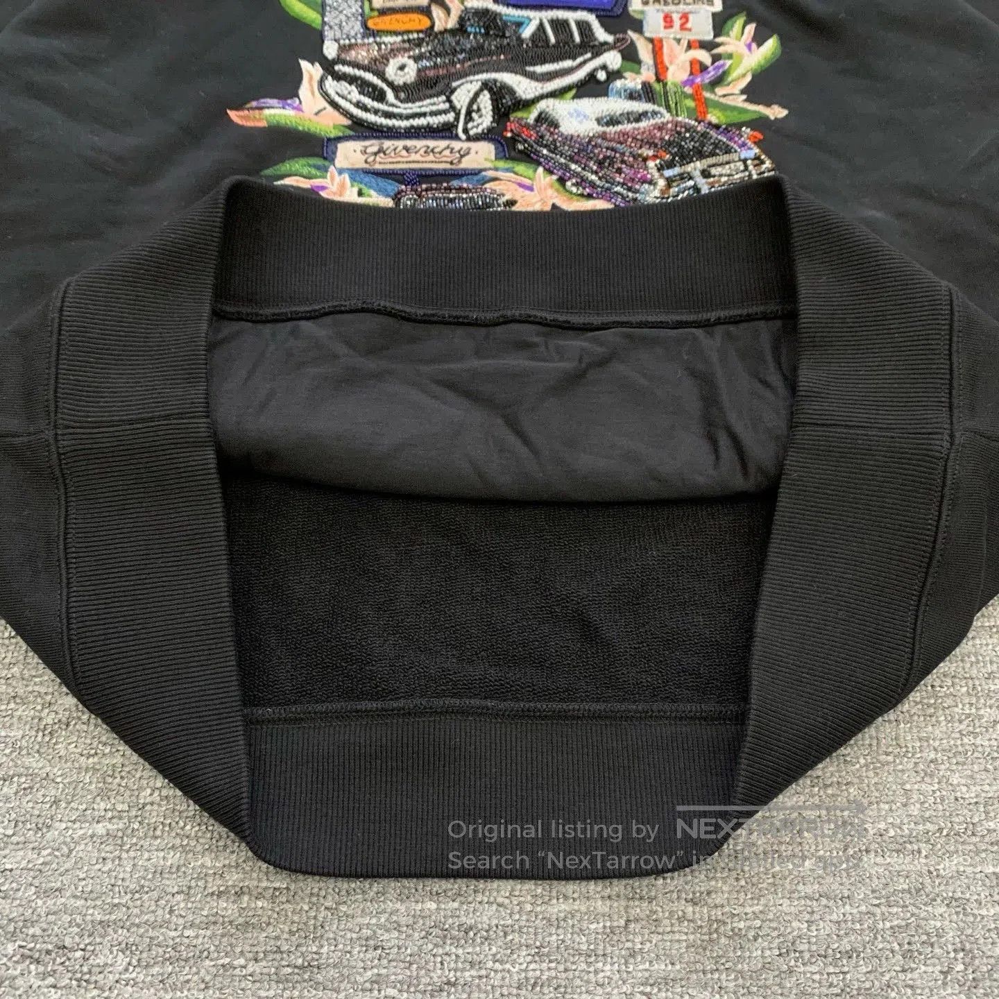 Givenchy Givenchy Black Hoodie with Motel Design. Size US L / EU 52-54 / 3 - 8 Thumbnail