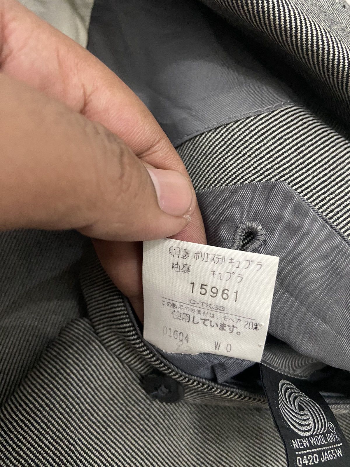 Burberry Vintage Burberry’s Wool & Mohair Double Breasted Jacket Size 40L - 12 Thumbnail