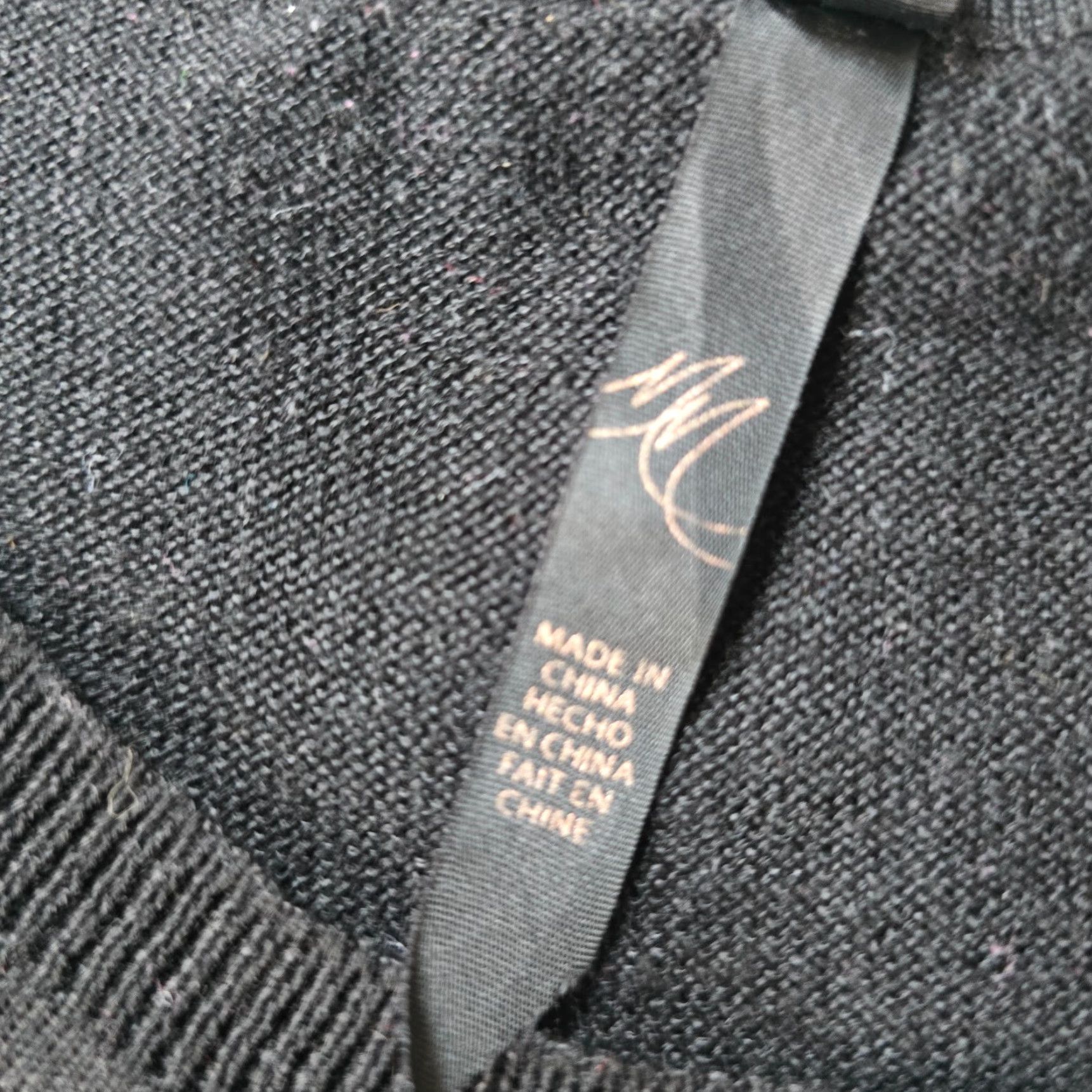 Melissa VINTAGE Melissa McCarthy Seven7 Sweater Womens 2X Black Cat Kitty Pockets Dress Tunic Size XXL / US 16-18 / IT 52-54 - 7 Thumbnail