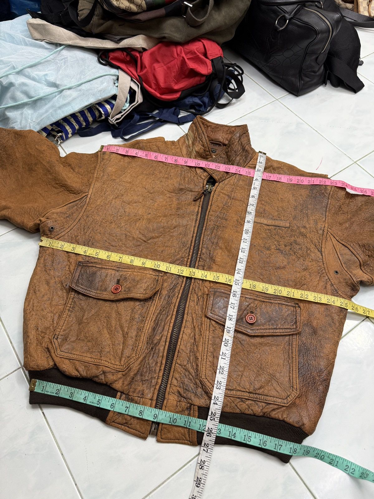 Vintage 🔥🔥💥STEALS VTG GREEN LEAF US AIR FORCE JACKET Size US L / EU 52-54 / 3 - 24 Thumbnail