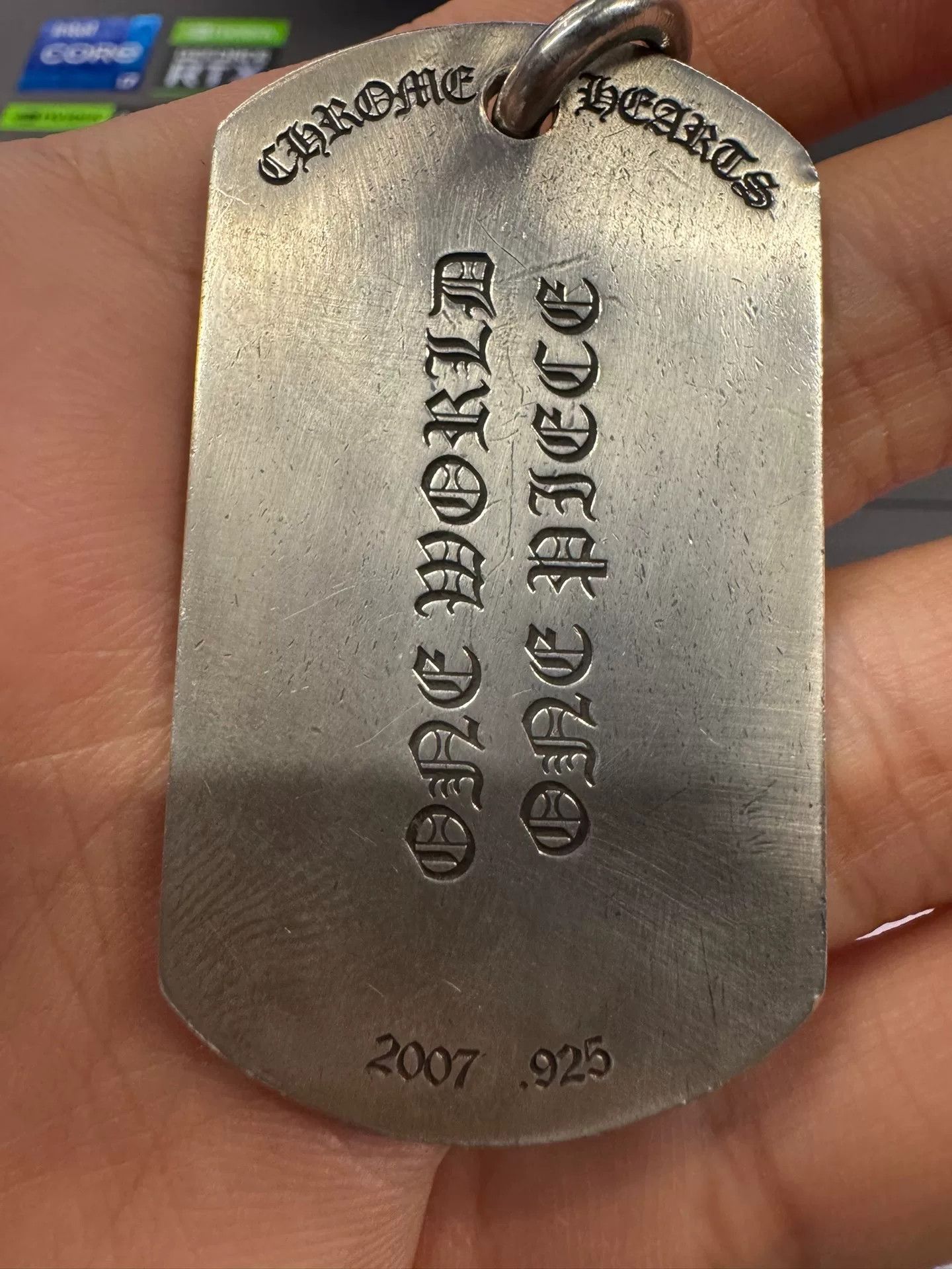 Chrome Hearts Chrome Hearts Cross Dog Tag Pendant Size ONE SIZE - 1 Thumbnail