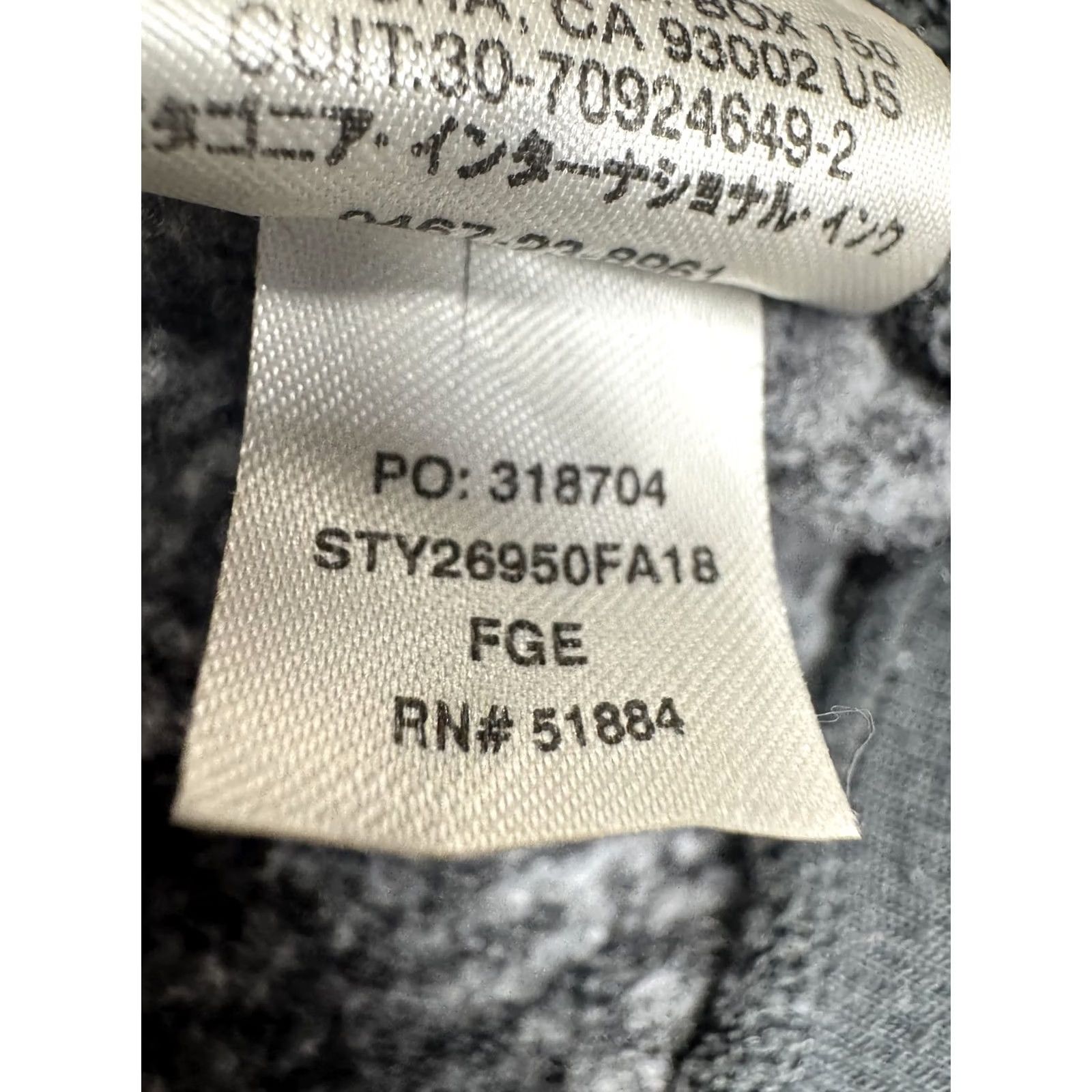 Patagonia Patagonia Women's M Gray Quarter Zip Fleece Jacket Pullover Wool Blend Polyester Blend Heather Knit Fabric Size M / US 6-8 / IT 42-44 - 6 Thumbnail