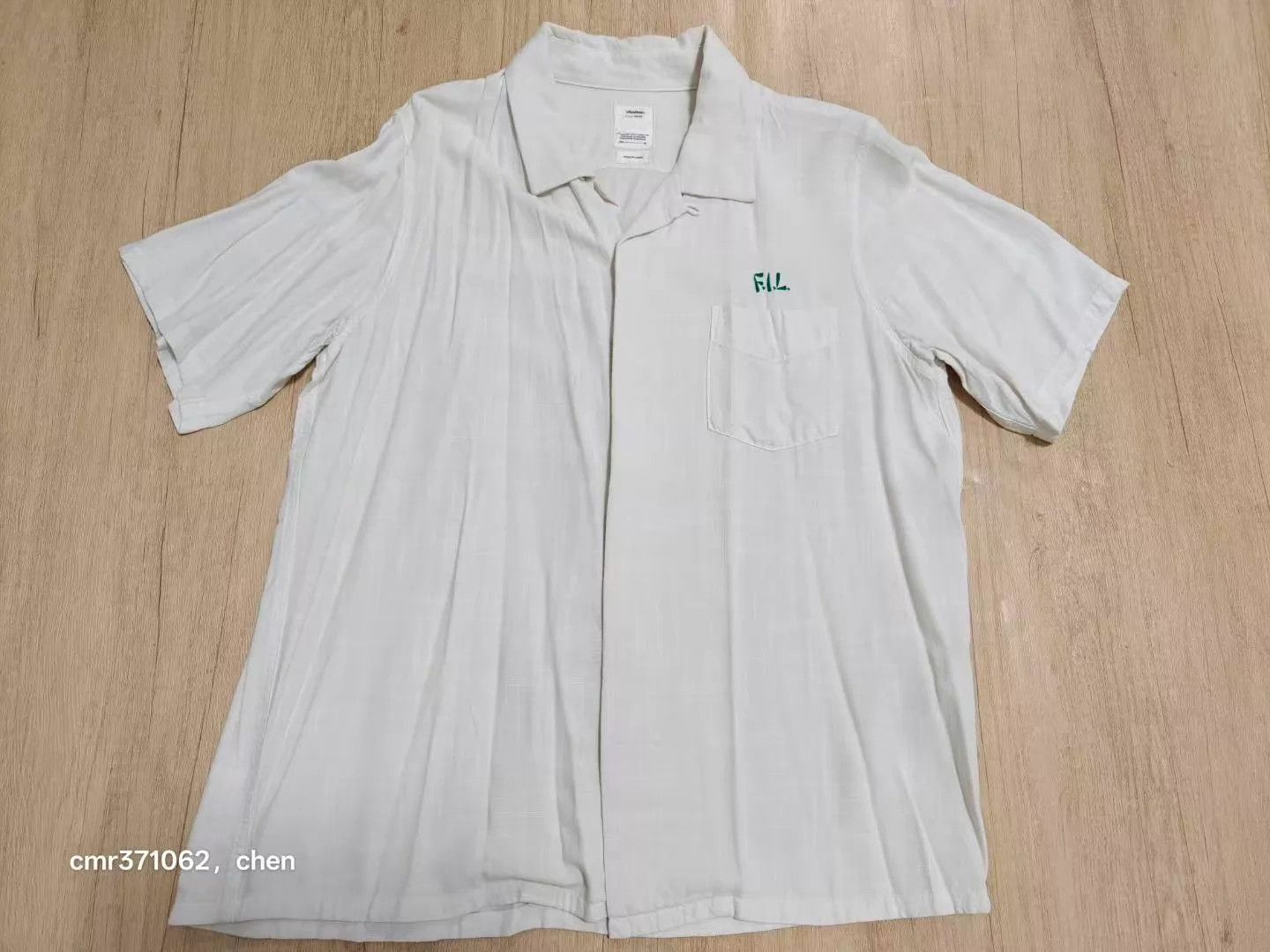 Visvim visvim 20ss spot free edge shirt ivory 1 9/10 Size US S / EU 44-46 / 1 - 1 Thumbnail