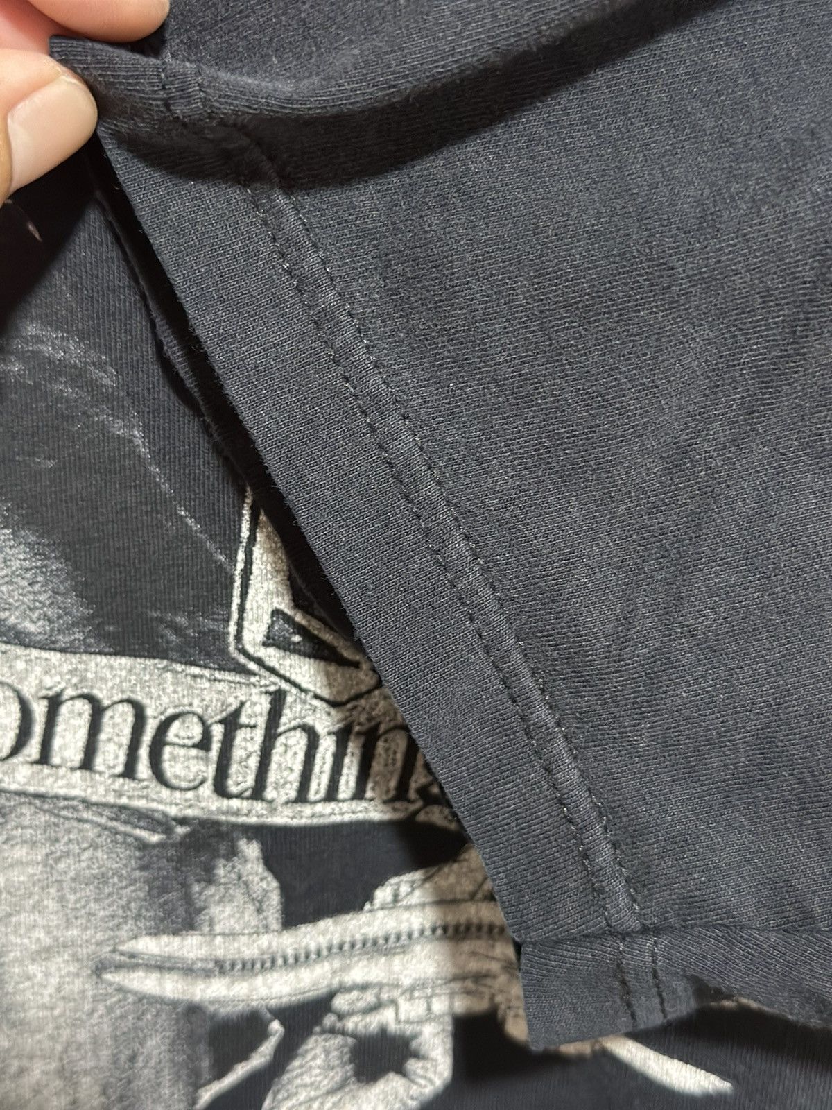 Vintage × Volcom Vintage Volcom Here’s Something Distress Tee Size US M / EU 48-50 / 2 - 5 Thumbnail
