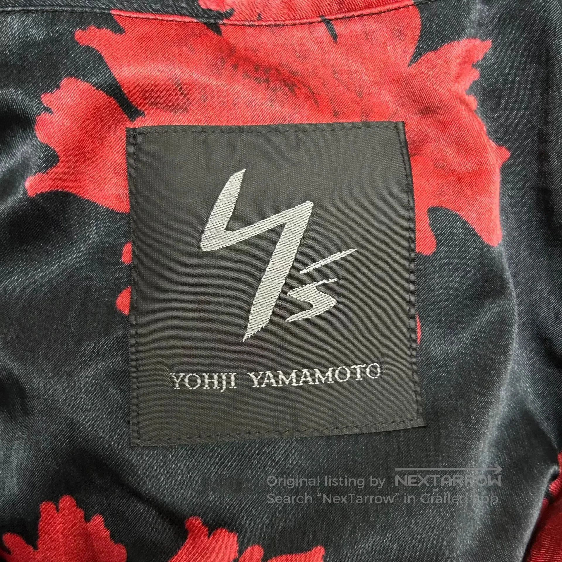 Yohji Yamamoto yohji yamamoto floral collar black suit. Size US M / EU 48-50 / 2 - 7 Thumbnail