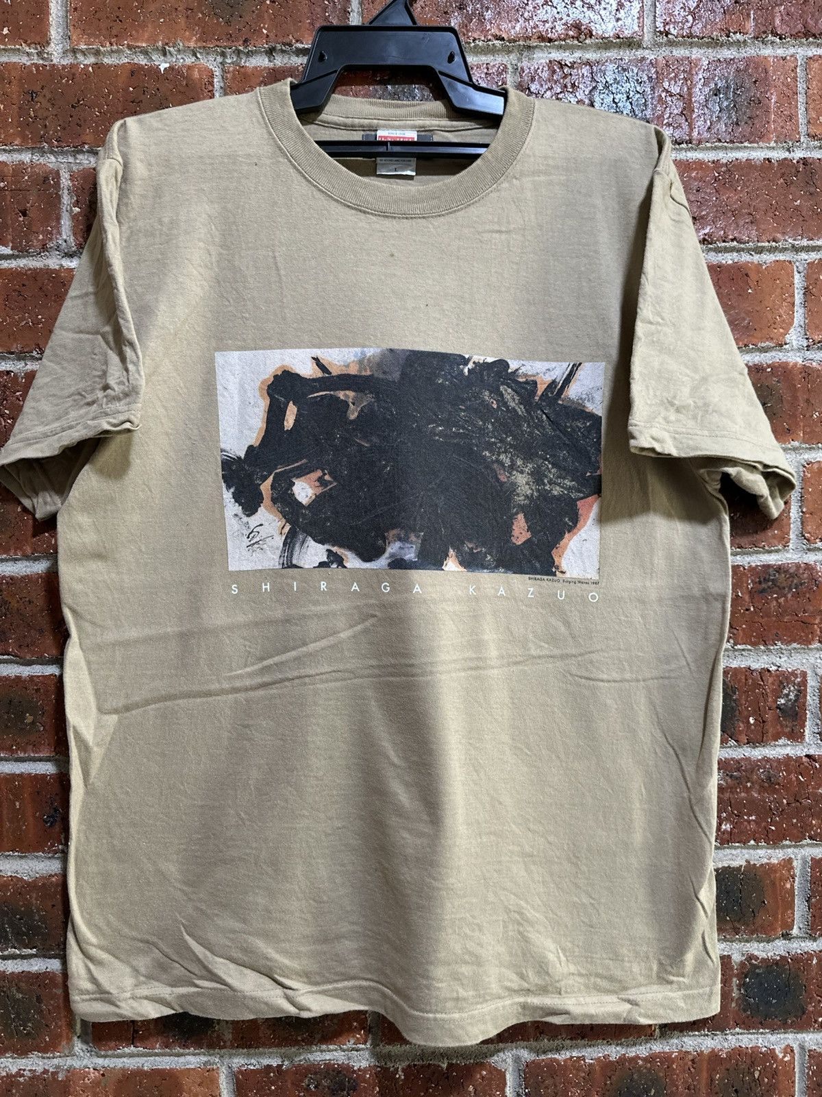 Arts & Science Vintage Shiraga Kazuo Faded Tee Size US L / EU 52-54 / 3 - 1 Thumbnail