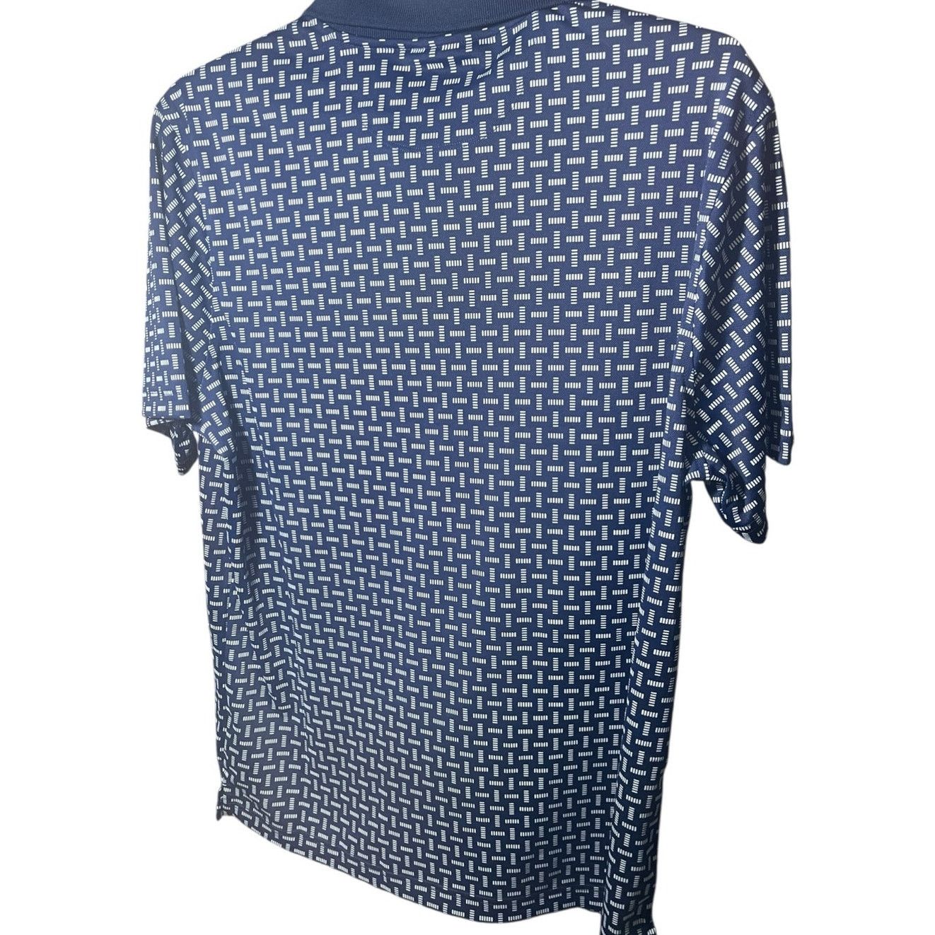 Other Goodfellow Men’s Blue with White Print Polo Size Large NWT Size US L / EU 52-54 / 3 - 2 Thumbnail