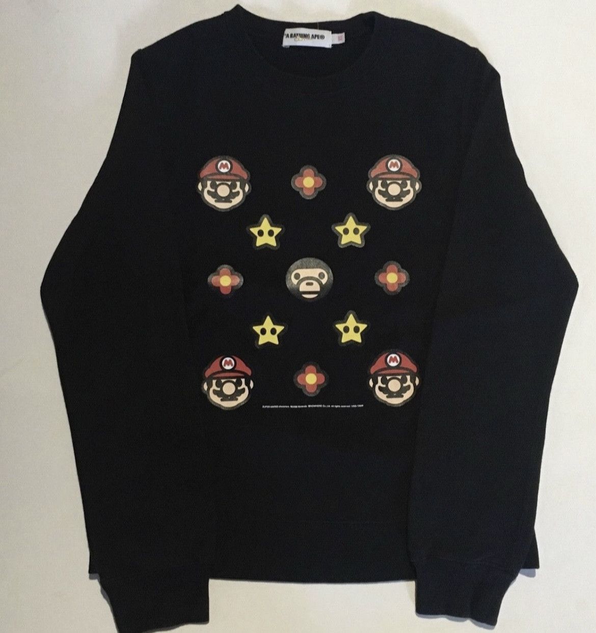 Bape Bape Baby Milo Mario crew neck sweatshirt Size XS / US 0-2 / IT 36-38 - 1 Thumbnail
