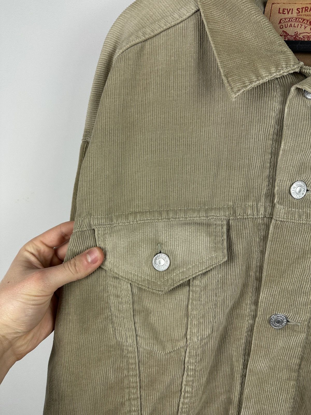 Levi's × Levi's Vintage Clothing × Vintage Vintage 90’s Levi's Corduroy Jacket Size US XXL / EU 58 / 5 - 8 Thumbnail
