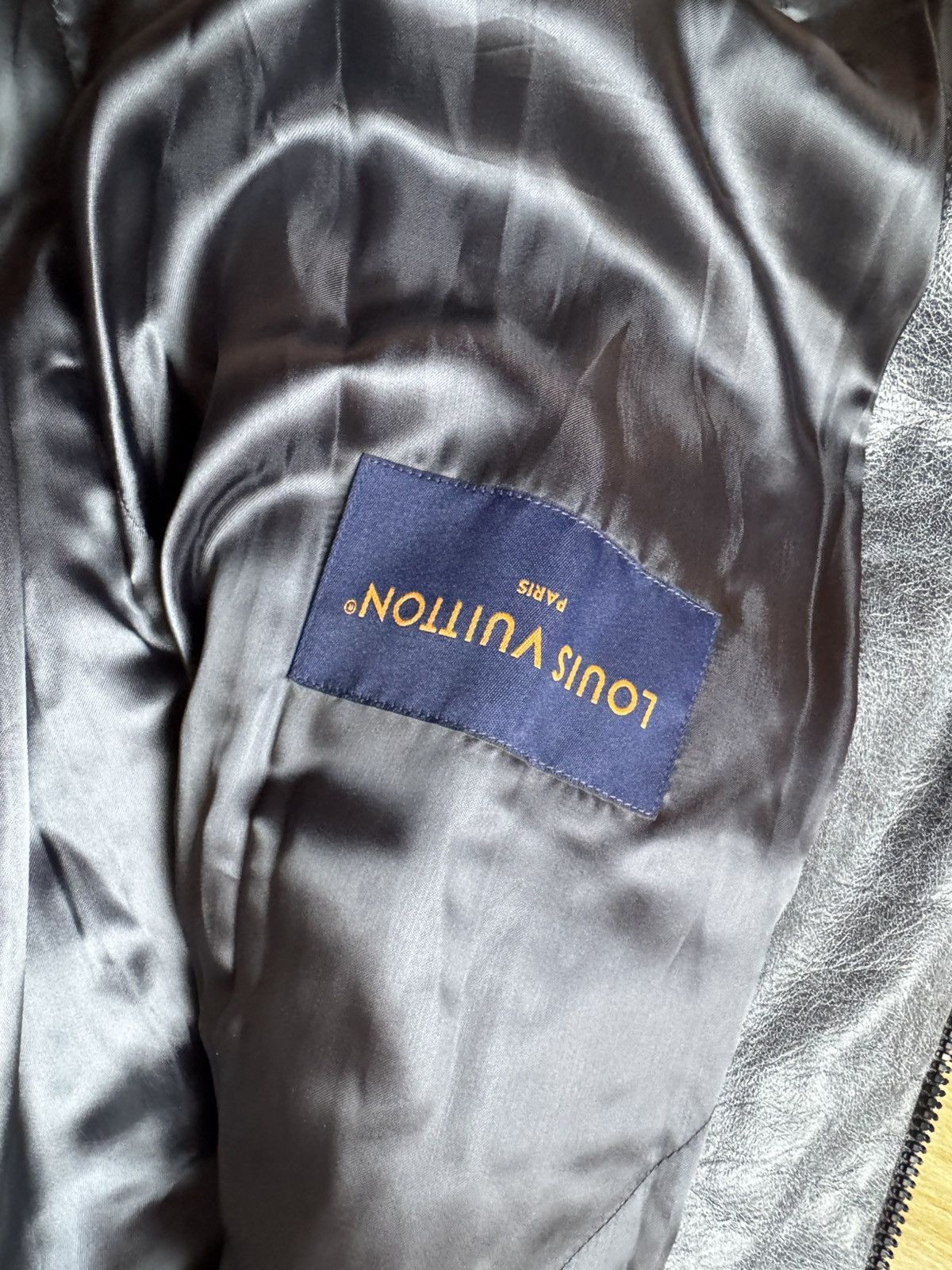 Louis Vuitton Louis Vuitton leather stadium jacket Size US L / EU 52-54 / 3 - 3 Thumbnail