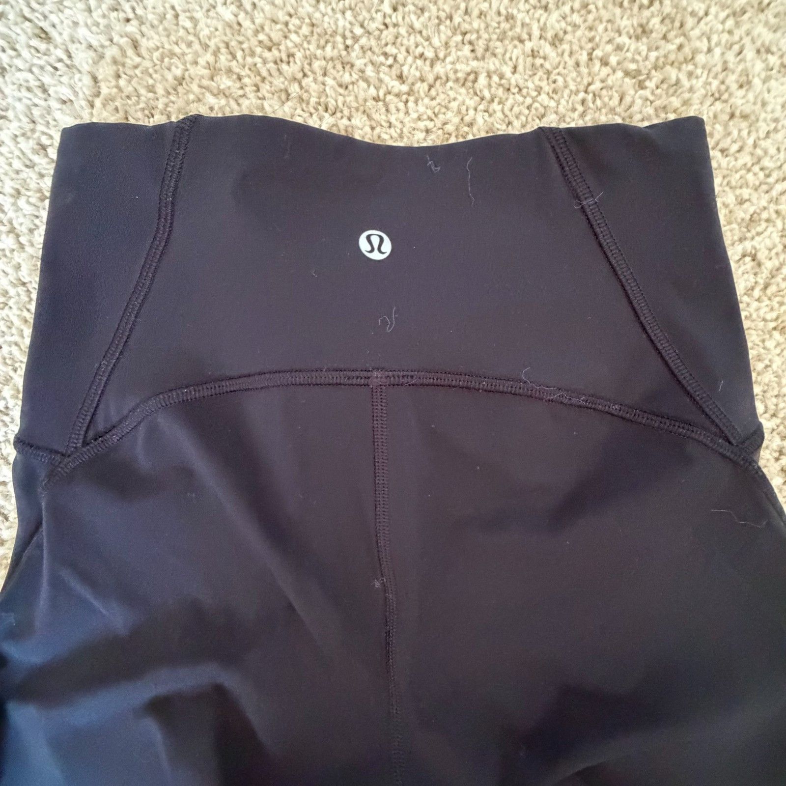 Lululemon Lululemon Train Times Mesh Leggings 25" Black Luxtreme Size 28" / US 6 / IT 42 - 4 Thumbnail