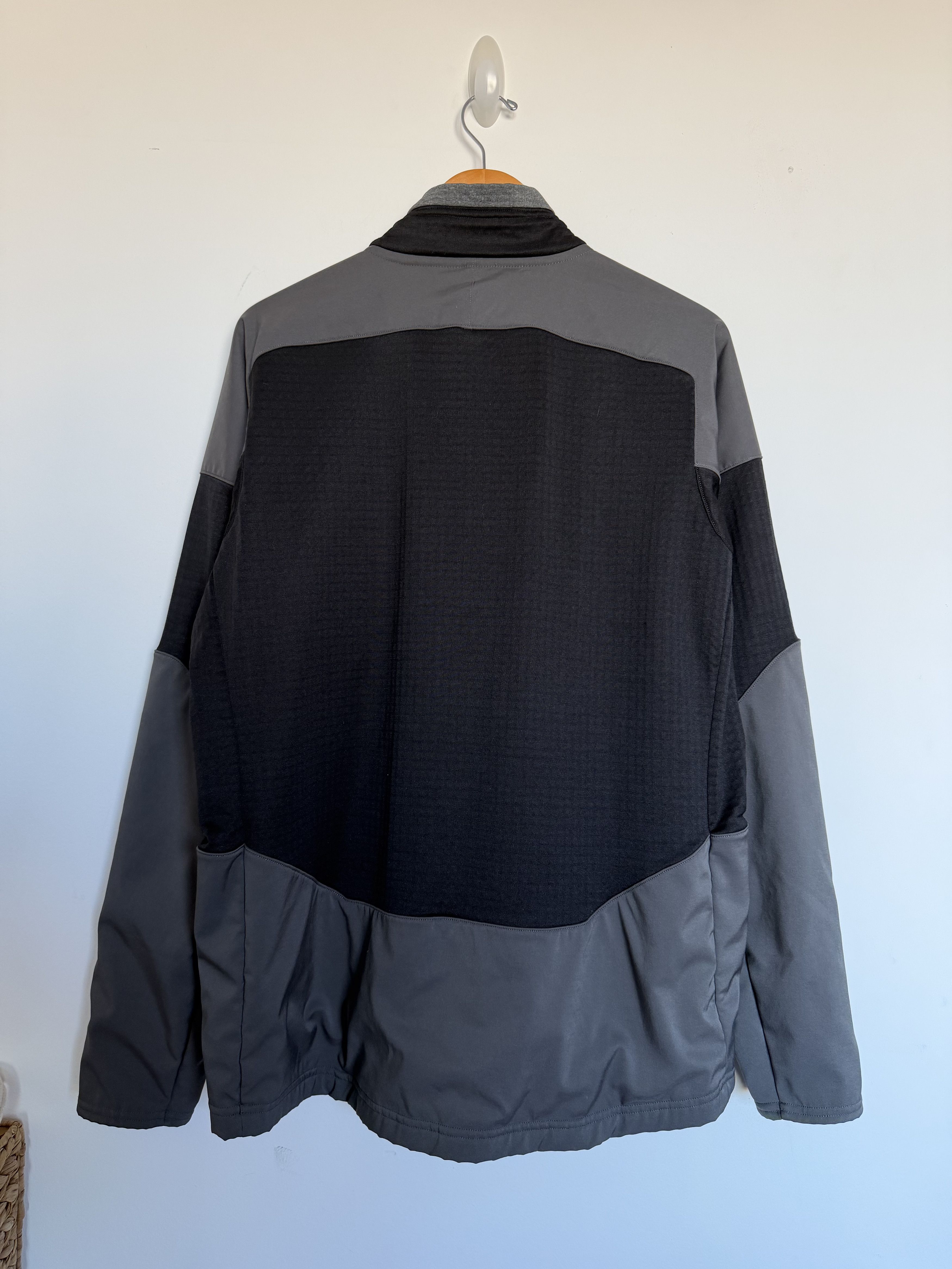 Patagonia Patagonia Polartec Power Dry Pullover Jacket Grey Black XL Size US XL / EU 56 / 4 - 4 Thumbnail