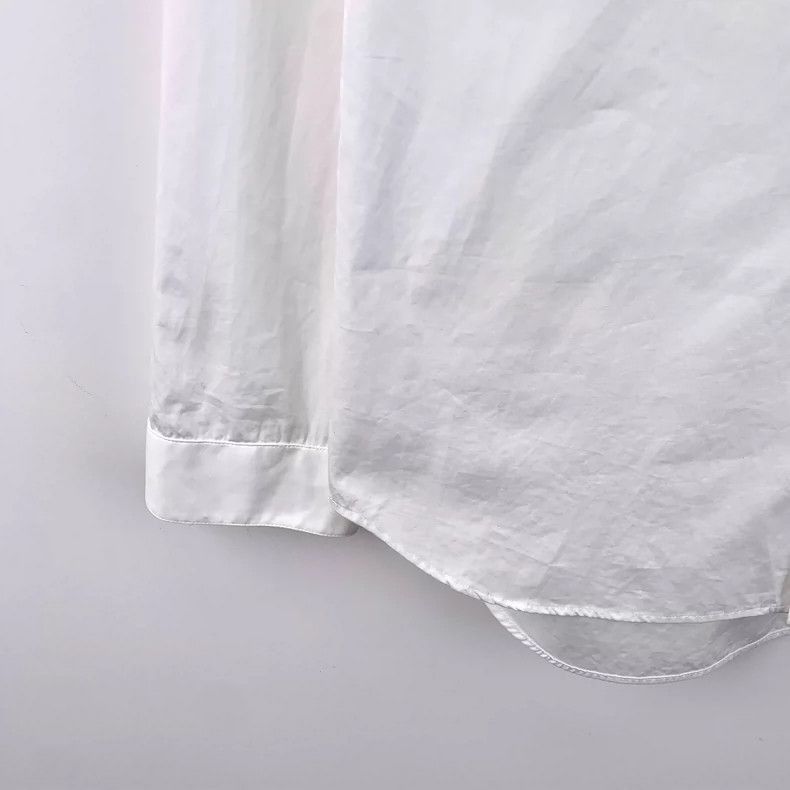 Dior Dior White Cotton Long Sleeve Shirt-2505 Size XL / US 12-14 / IT 48-50 - 5 Thumbnail