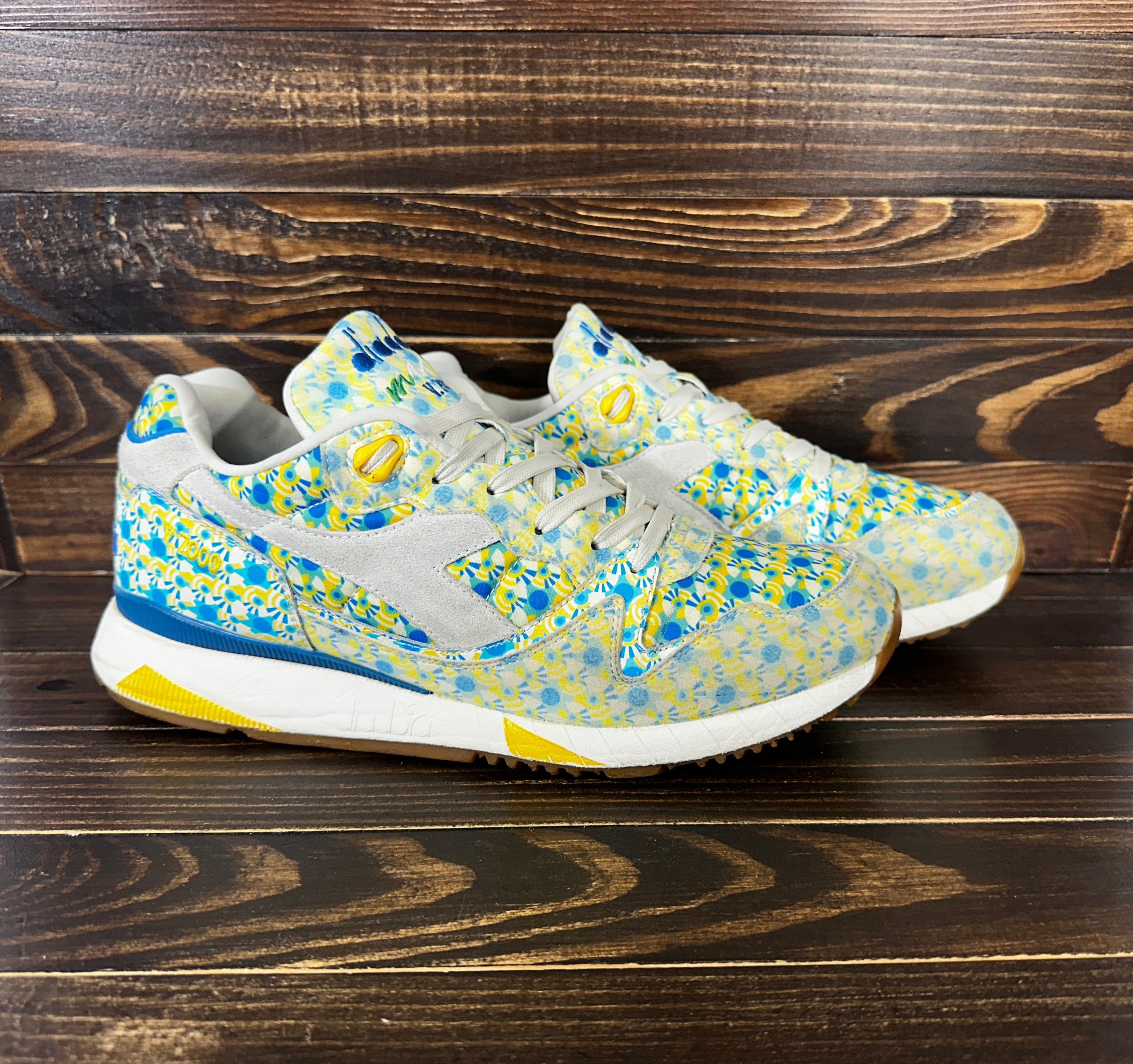 Diadora Diadora V7000 'Futurism - Blue Bell' Men's Sneakers VeryRare Size US 10 / IT 40 - 1 Thumbnail