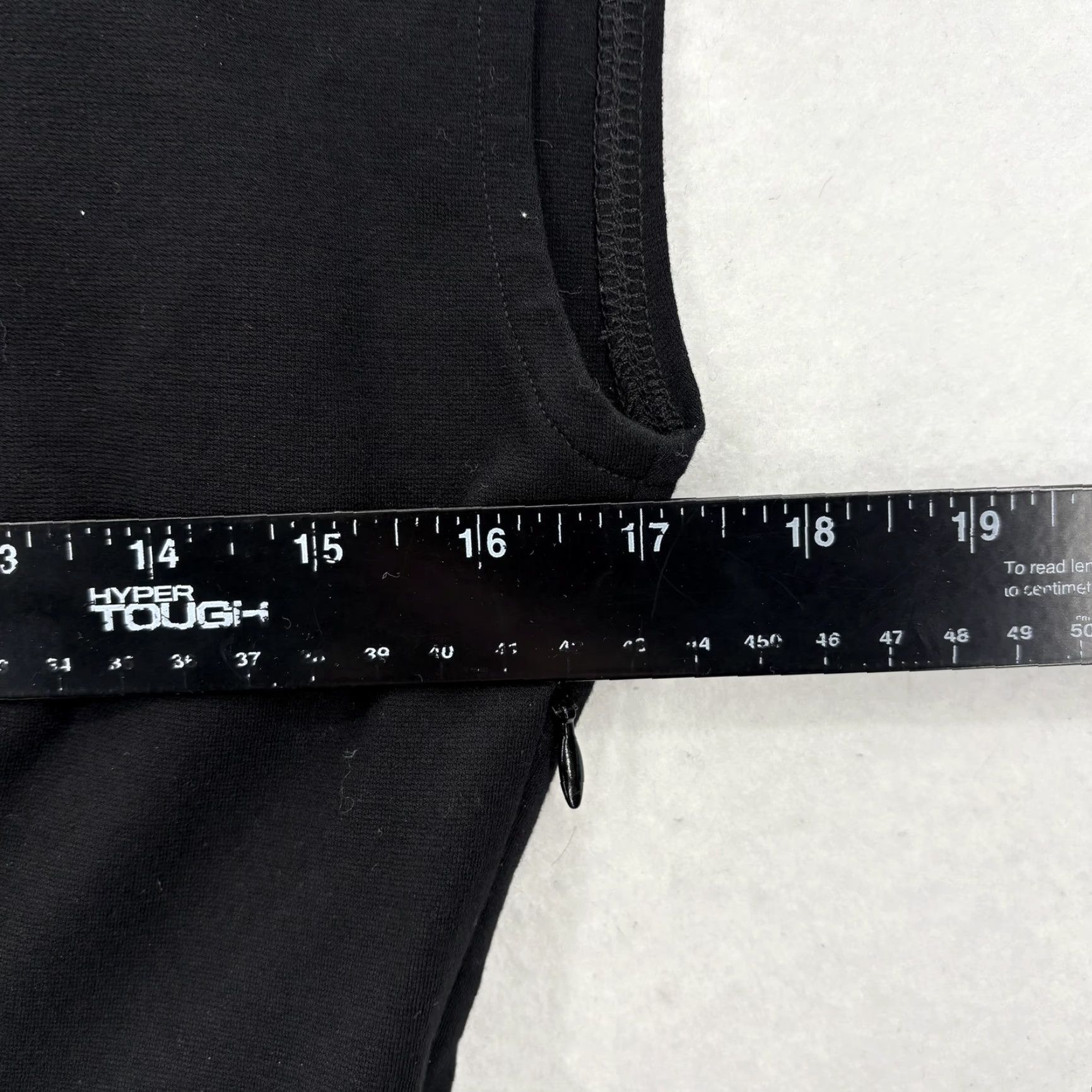 Eileen Fisher Eileen Fisher Dress Sheath Pencil Black Sleeveless Round Neck Womens PM Petite Quick Ship Zip Zipper Stretch Jersey Classic Business Party/Cocktail Size M / US 6-8 / IT 42-44 - 7 Thumbnail
