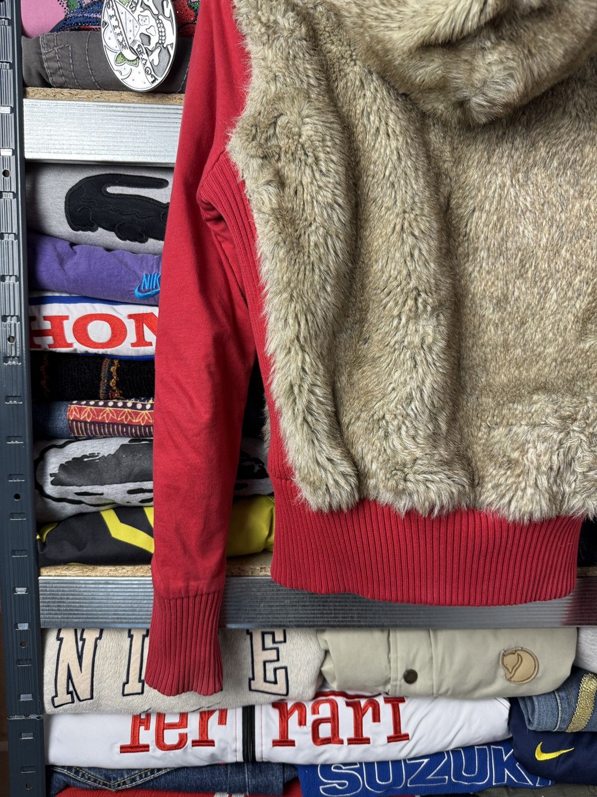 Japanese Brand QUILTED FUR LINER REVERSIBLE JACKET AOZORA JAPAN HEAVEN Size S / US 4 / IT 40 - 10 Thumbnail