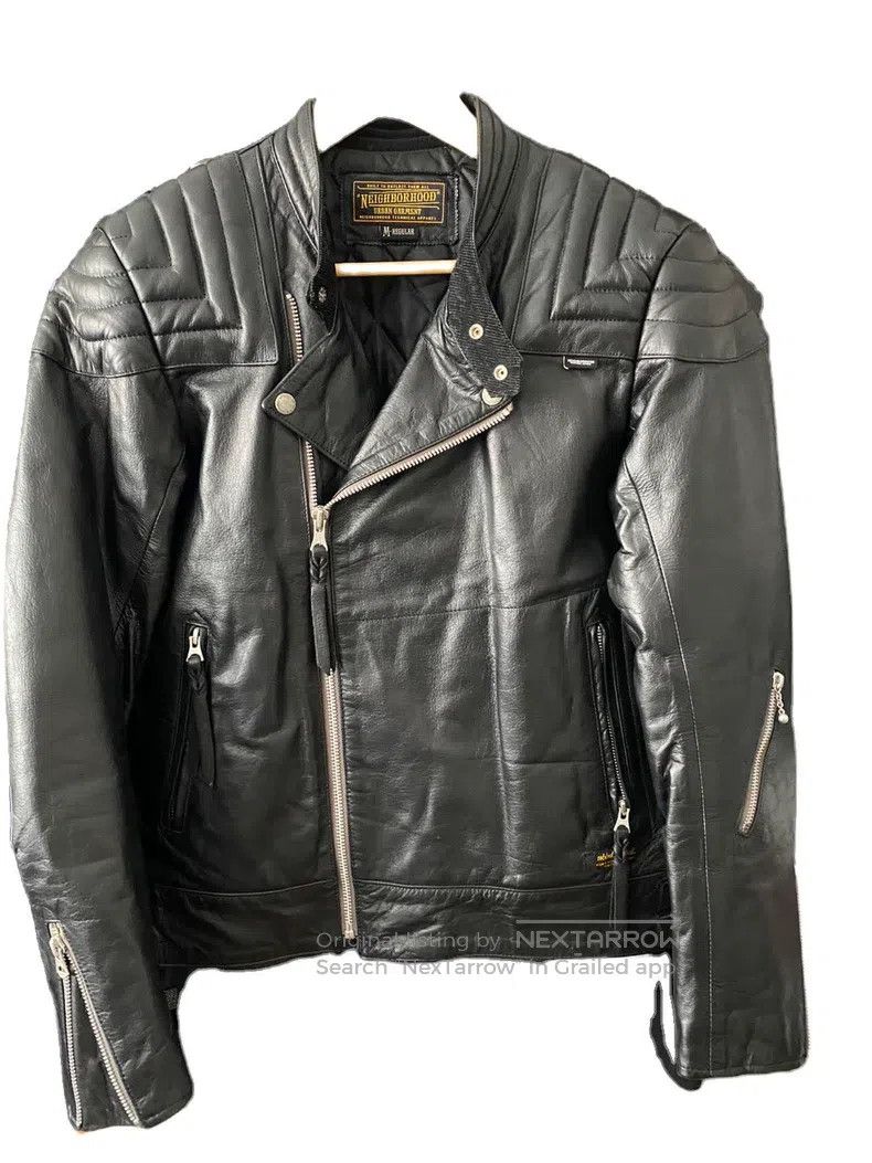 Neighborhood Neighborhood Leather jacket Size US M / EU 48-50 / 2 - 1 Thumbnail