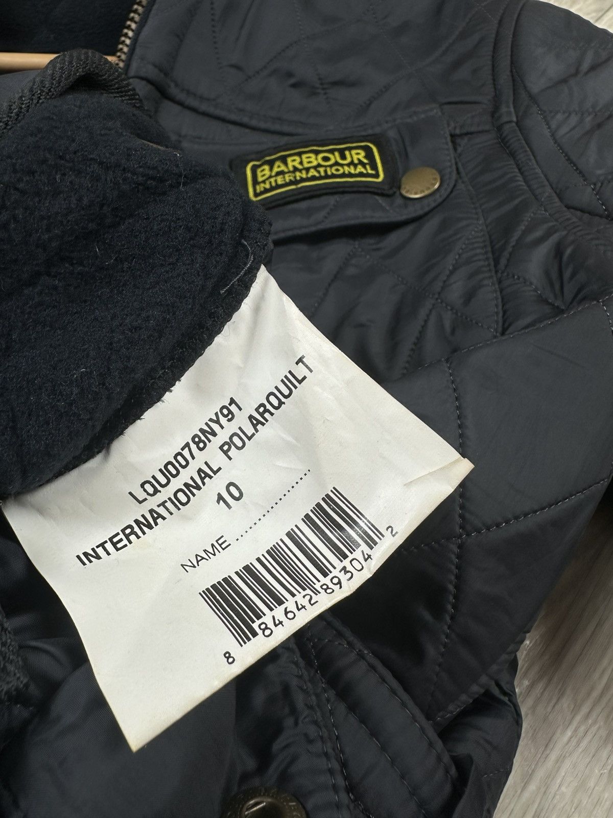 Barbour Barbour International Women Black Polarquilt Jacket Size 6 Size M / US 6-8 / IT 42-44 - 12 Thumbnail
