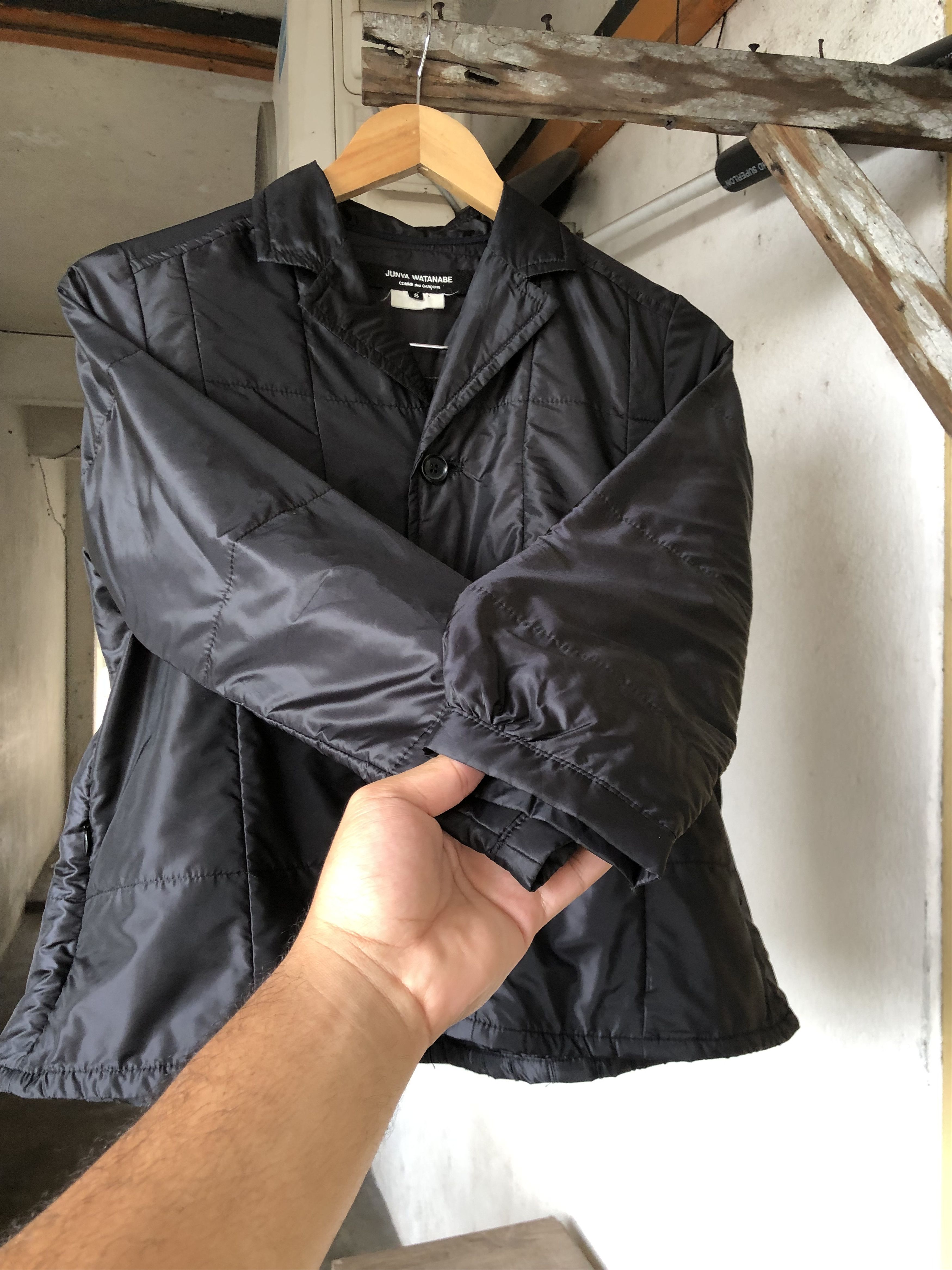 Junya Watanabe Junya Watanabe by Comme des Garcons Crop Top Quilted Jacket Size S / US 4 / IT 40 - 8 Thumbnail