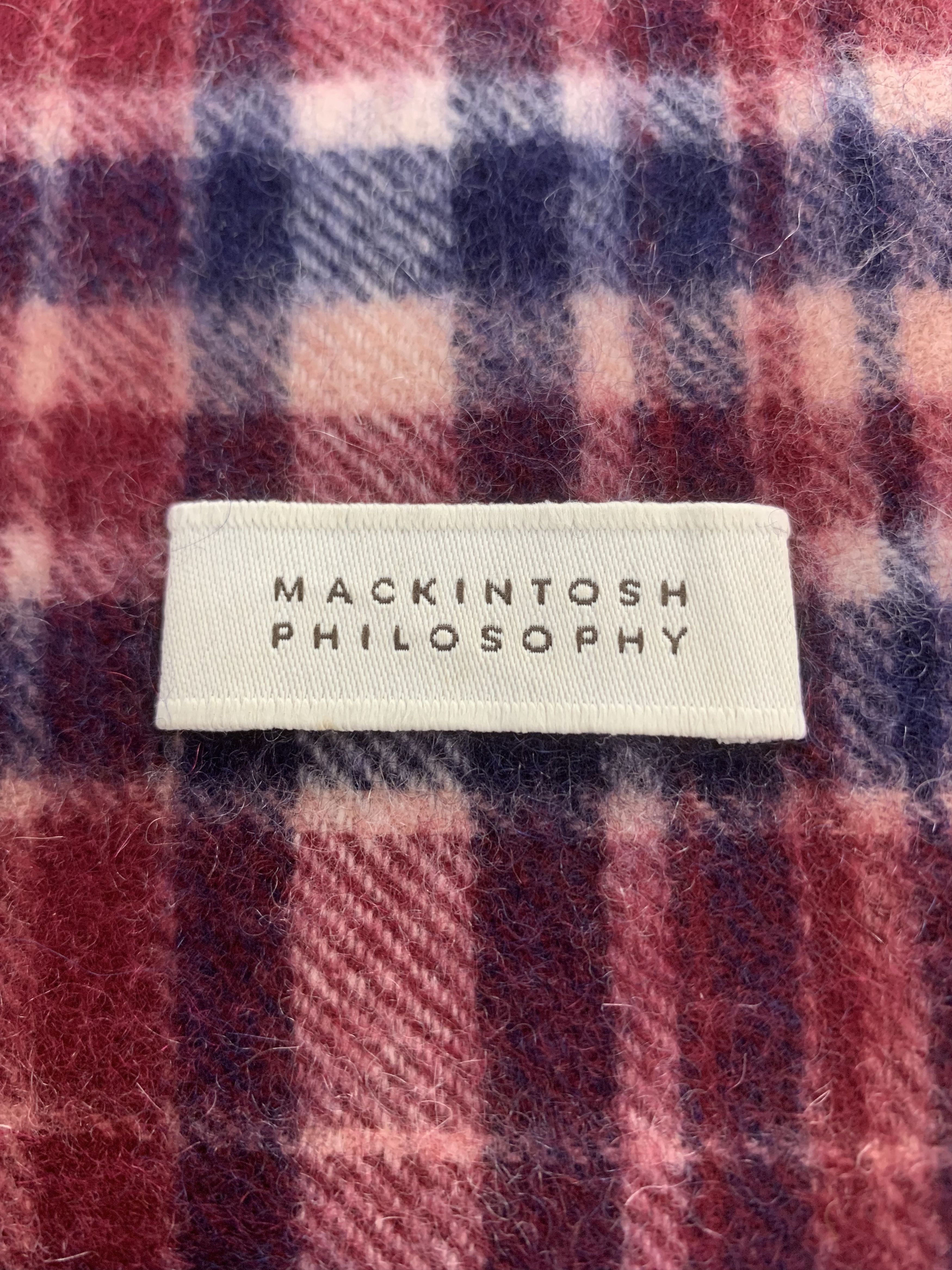 Mackintosh Mackintosh Philosophy Scarf Cashmere Muffler Neck BL3185 Size ONE SIZE - 4 Thumbnail