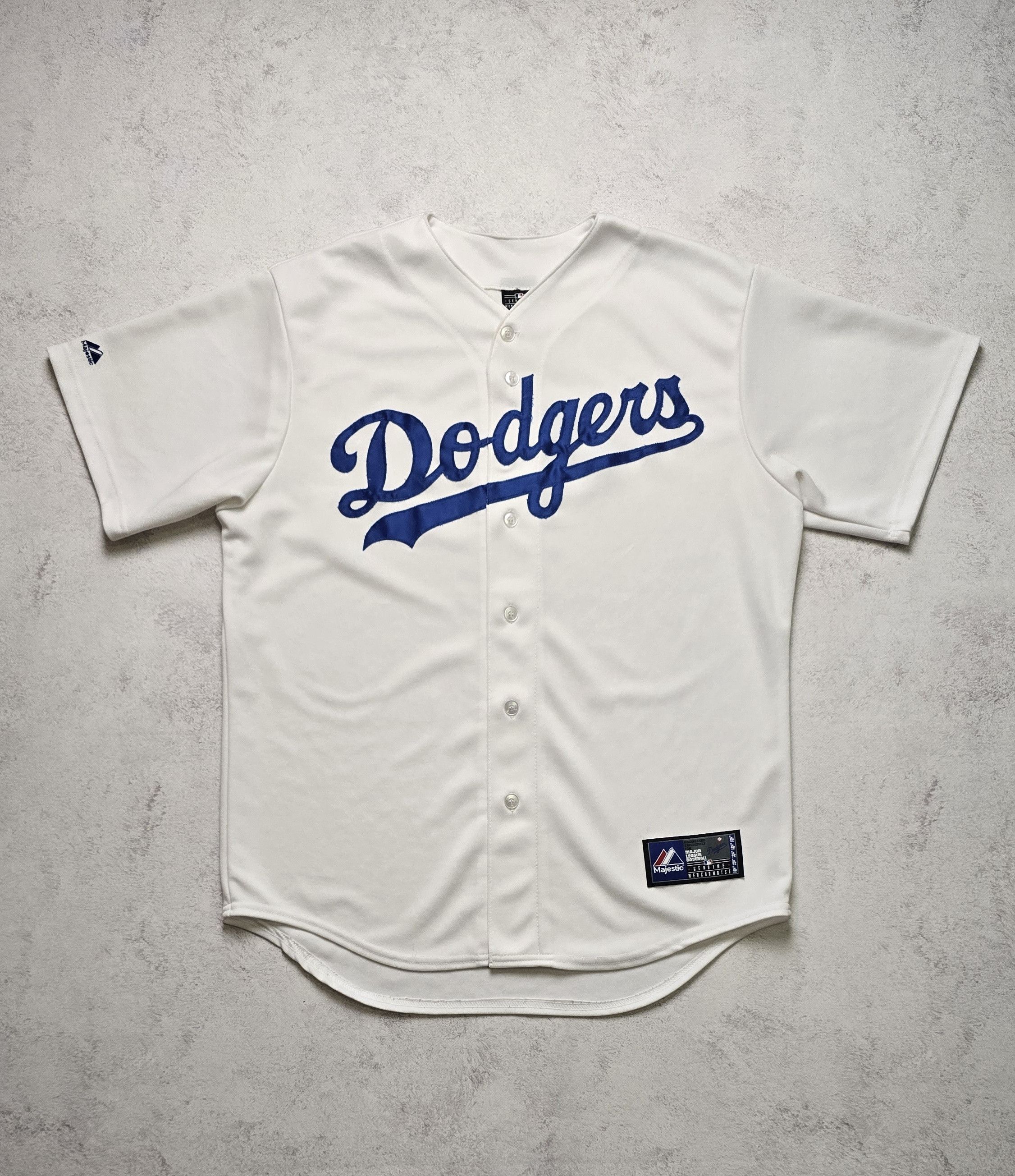 Majestic Vintage Majestic Los Angeles Dodgers Script Jersey Size US L / EU 52-54 / 3 - 1 Thumbnail