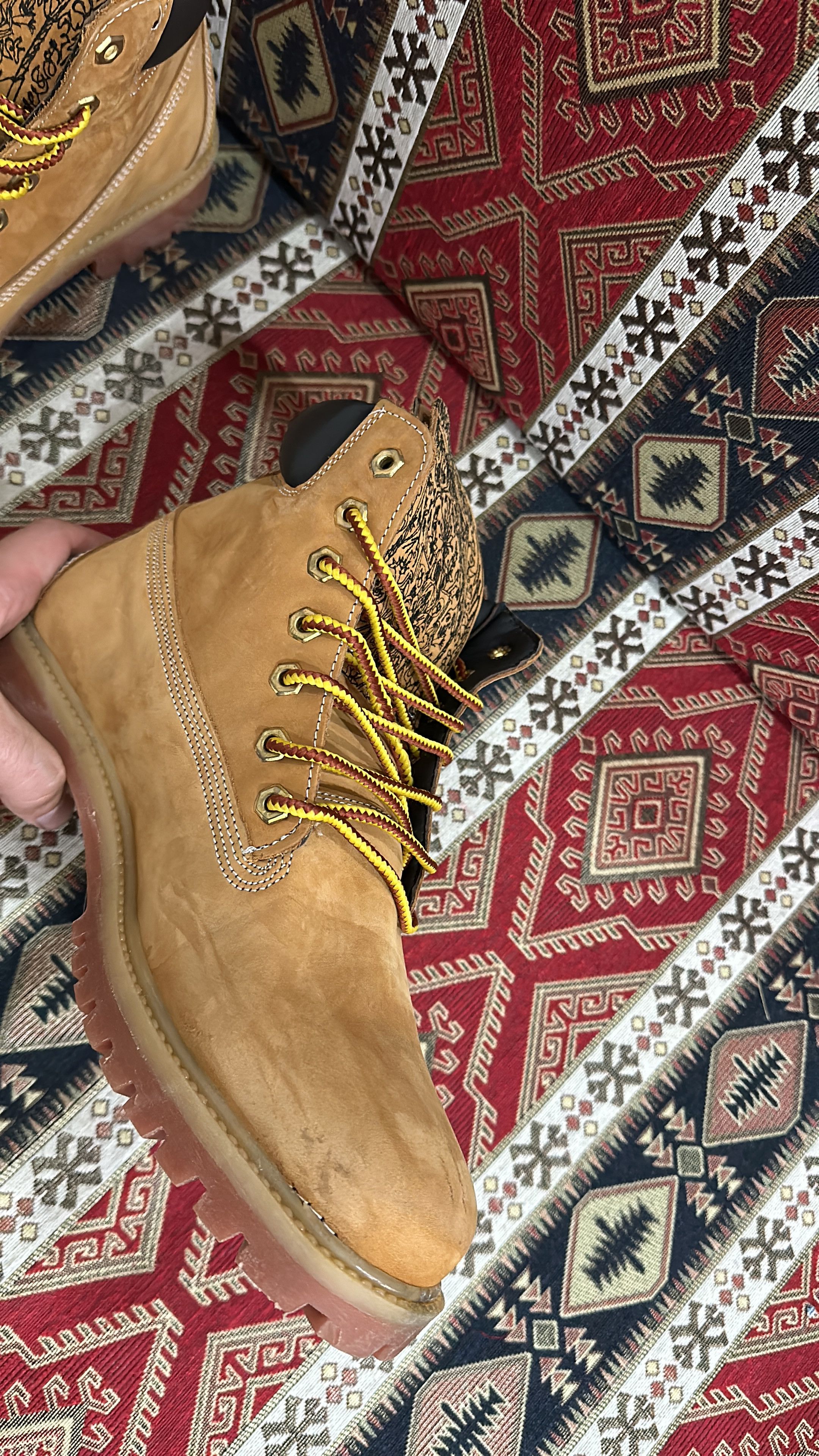 Derschutze Derschütze "yasmin v3" Boots Size 45 Timberland Style Size US 11 / EU 44 - 11 Thumbnail