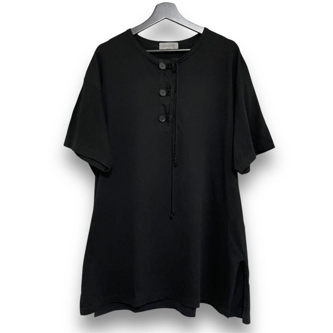 Yohji Yamamoto Yohji Yamamoto POUR HOMME string henry neck cut and sew Size US L / EU 52-54 / 3 - 1 Thumbnail