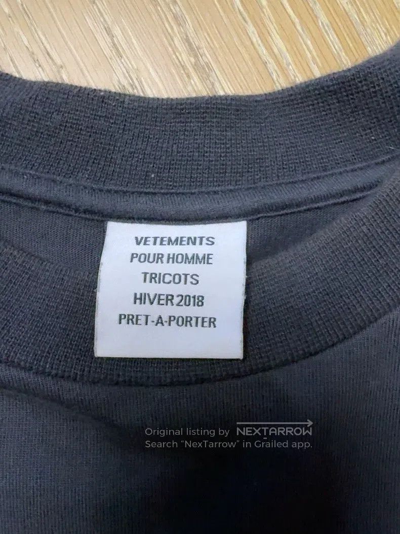Vetements Vetements short sleeves Size US S / EU 44-46 / 1 - 4 Thumbnail