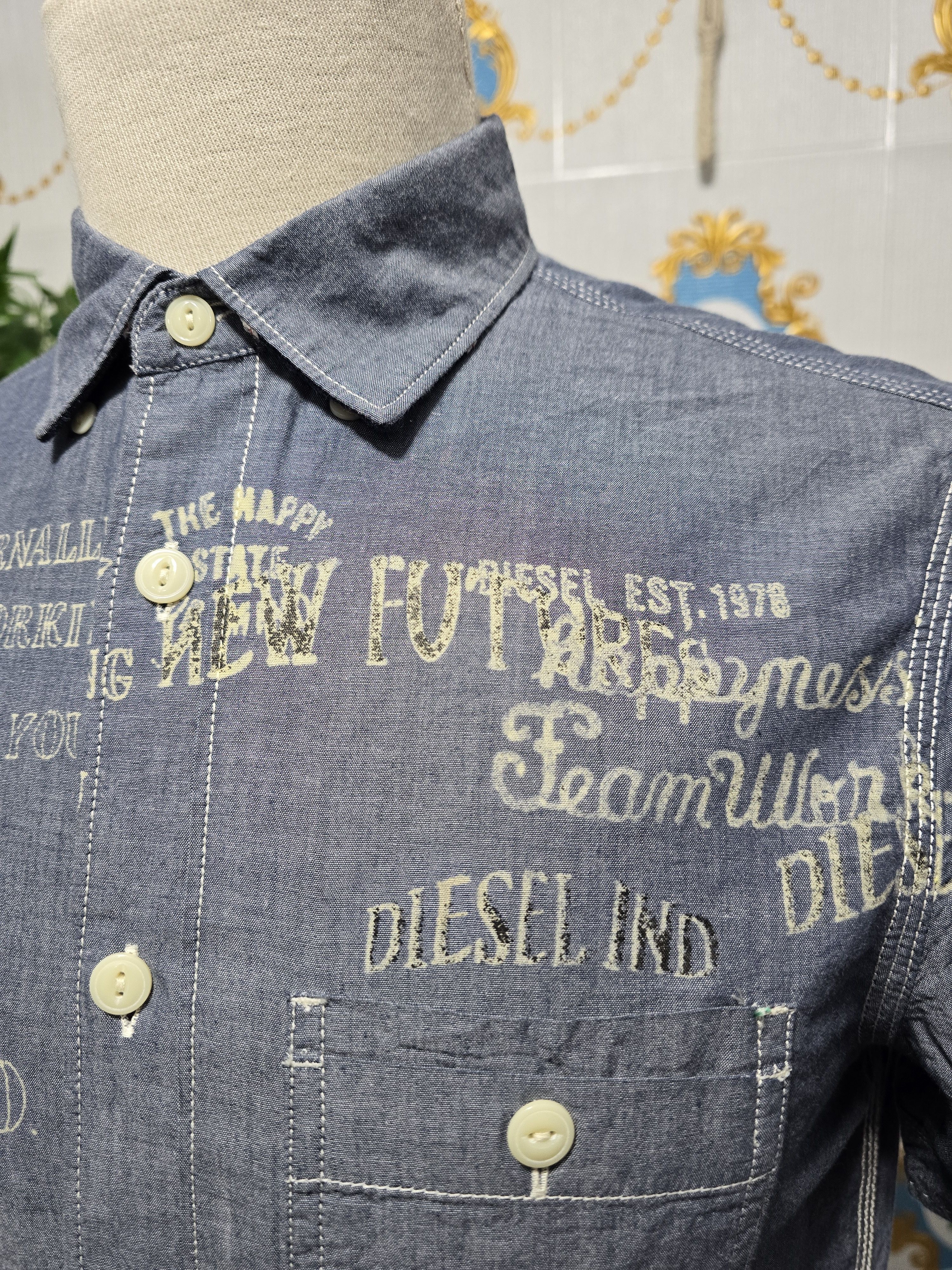 Diesel DIESEL Shirt Men size Large, new without tags Size US M / EU 48-50 / 2 - 3 Thumbnail