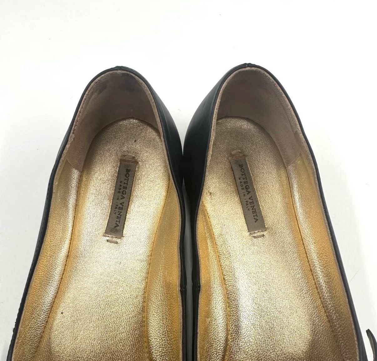 Bottega Veneta Bottega Veneta Black Pointed Toe Flats K12 Size US 6 / IT 36 - 4 Thumbnail