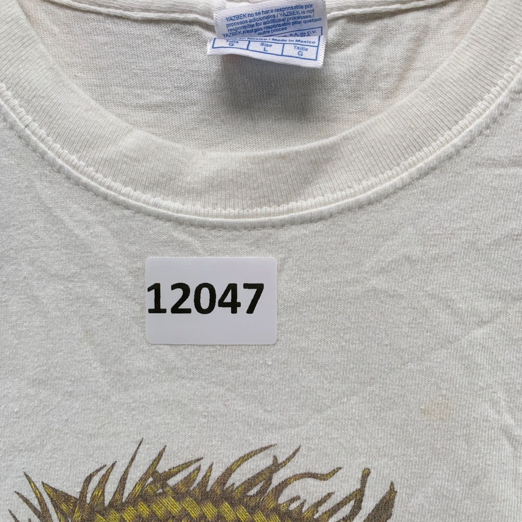 Vintage VINTAGE Mexico Cotton T-Shirt Adult Large White Logo Nature Puerto Vallarta Frogs 90s Size US L / EU 52-54 / 3 - 7 Thumbnail