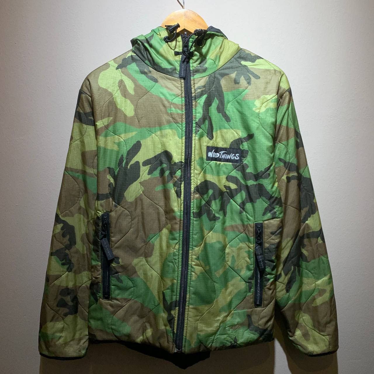 Wild Things Wild Things Camouflage Reversible Puffer Hood Jacket Size US S / EU 44-46 / 1 - 7 Thumbnail